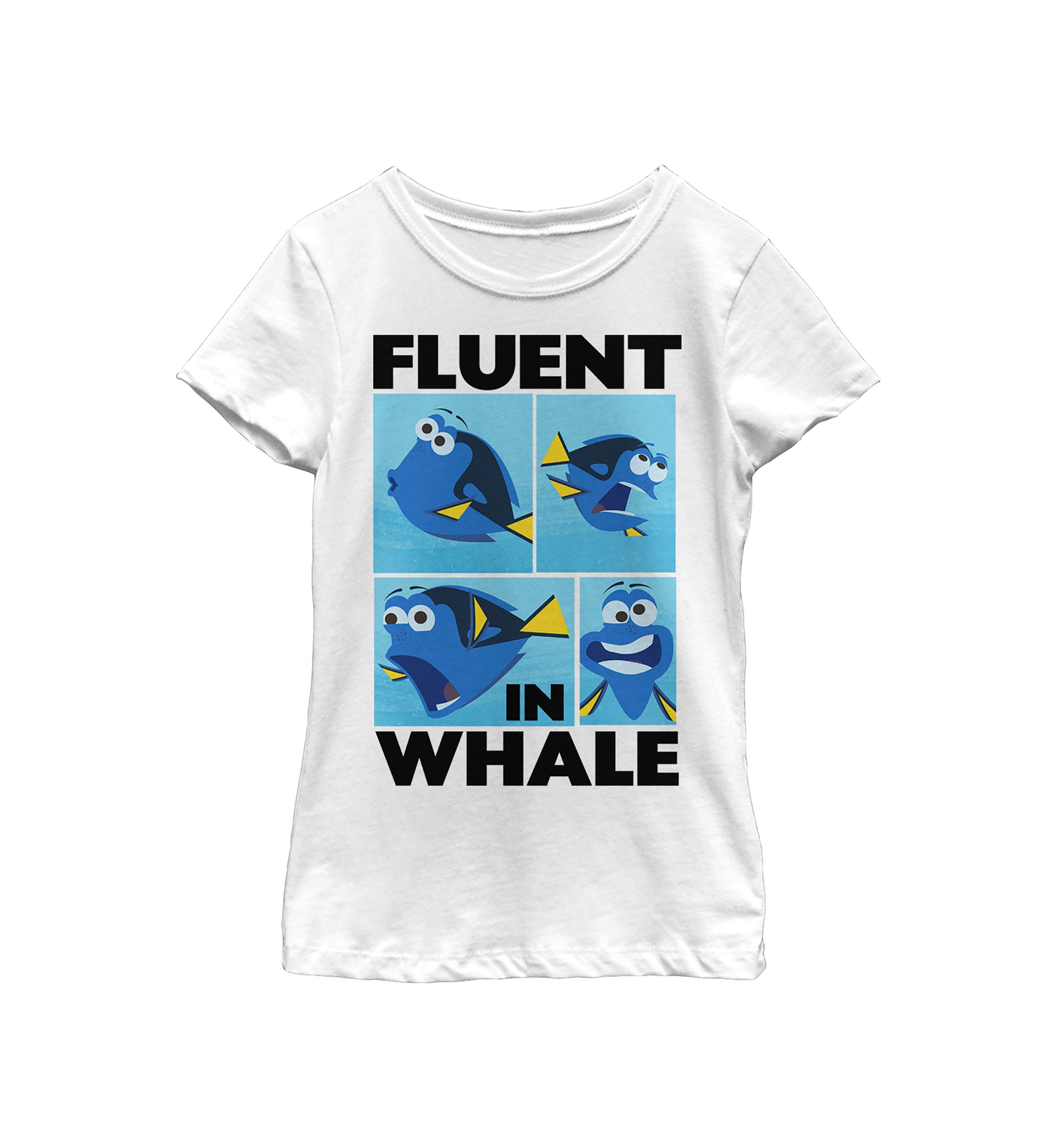  Girls 7-16 Whale Talk Graphic T-Shirt 