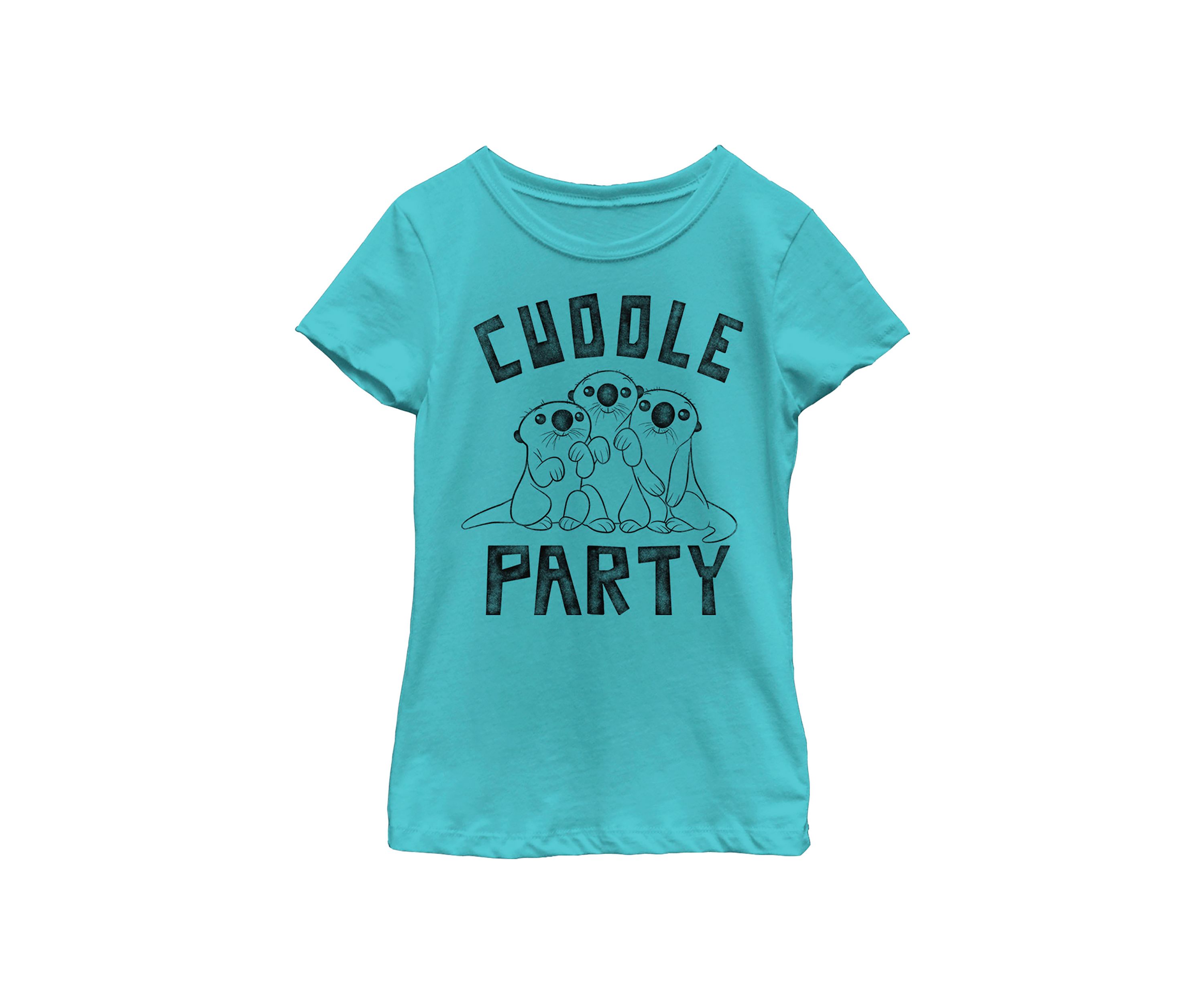 Girls 4-6x  Cuddle Pile Graphic T-Shirt