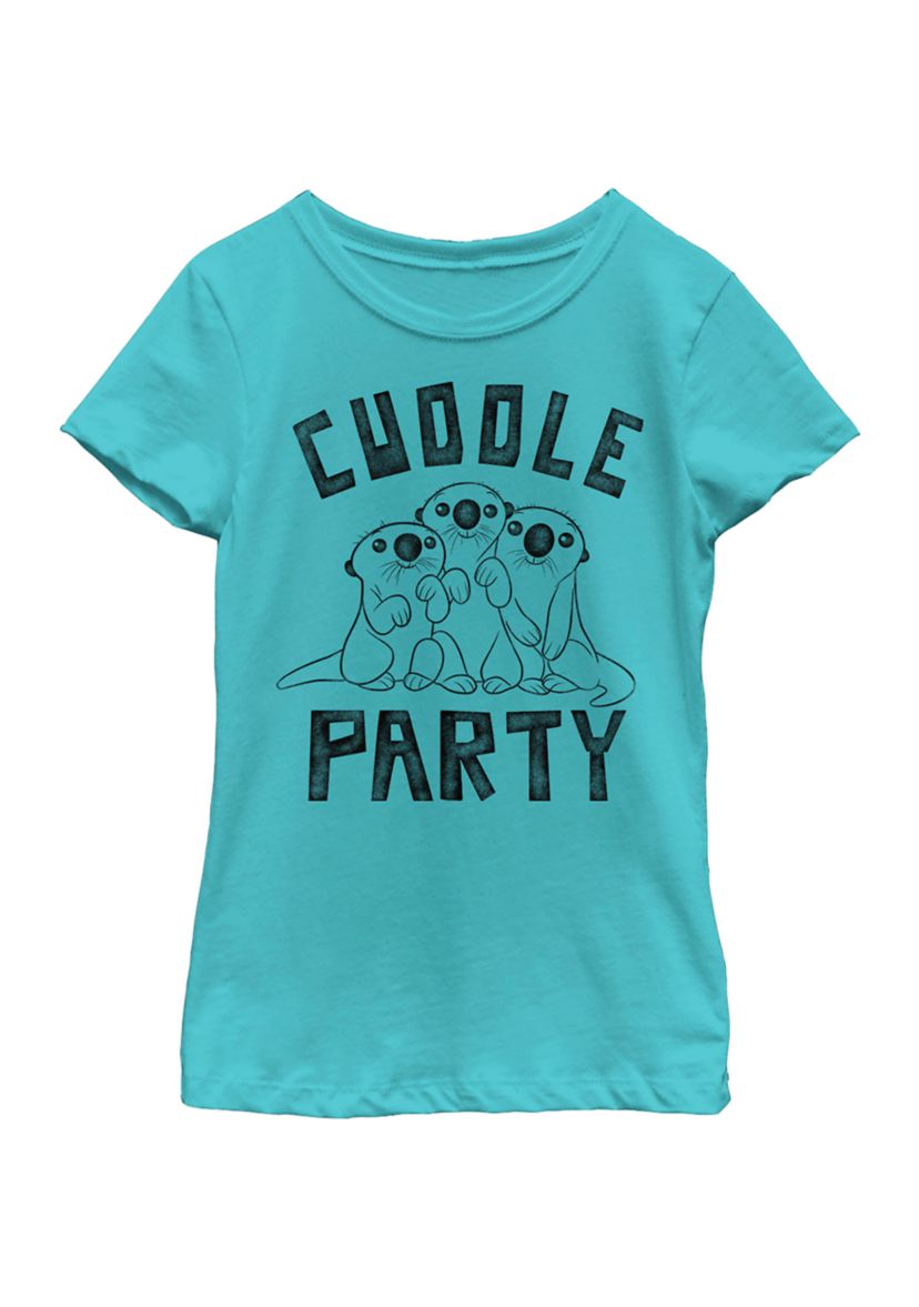 Girls 4-6x  Cuddle Pile Graphic T-Shirt