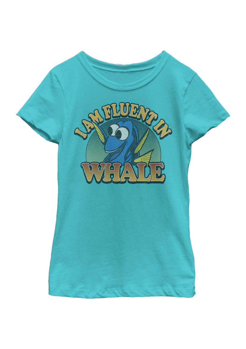 Girls 4-6x  Fluent Whale Graphic T-Shirt