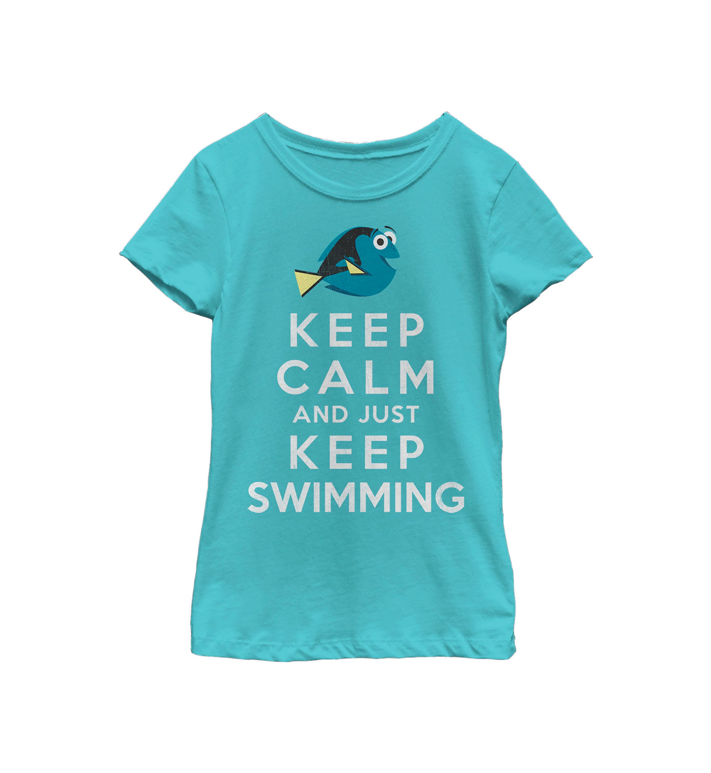Girls 4-6x  Calm Swim Graphic T-Shirt