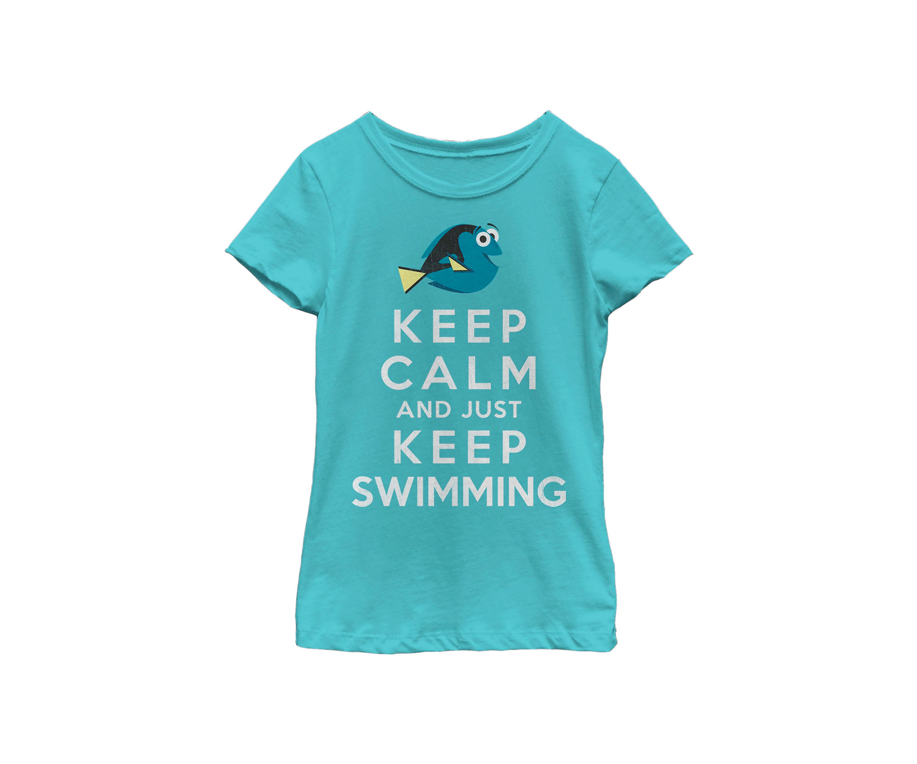 Girls 4-6x  Calm Swim Graphic T-Shirt