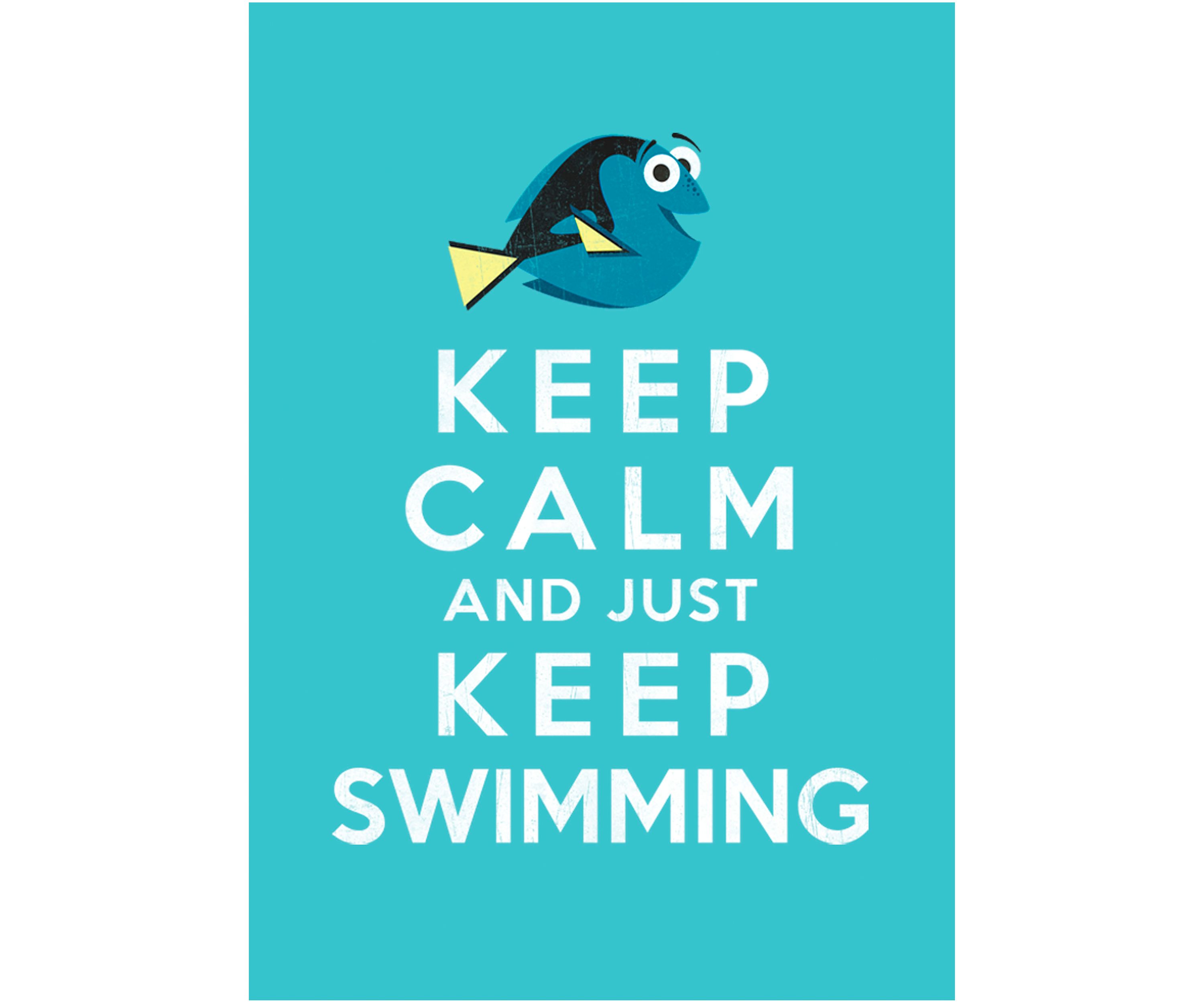 Girls 4-6x  Calm Swim Graphic T-Shirt