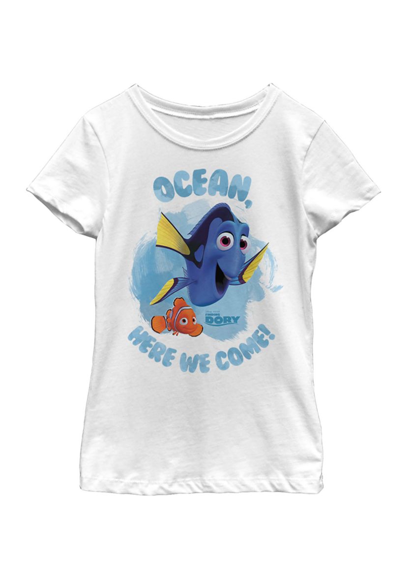  Girls 7-16 Here We Come Graphic T-Shirt 
