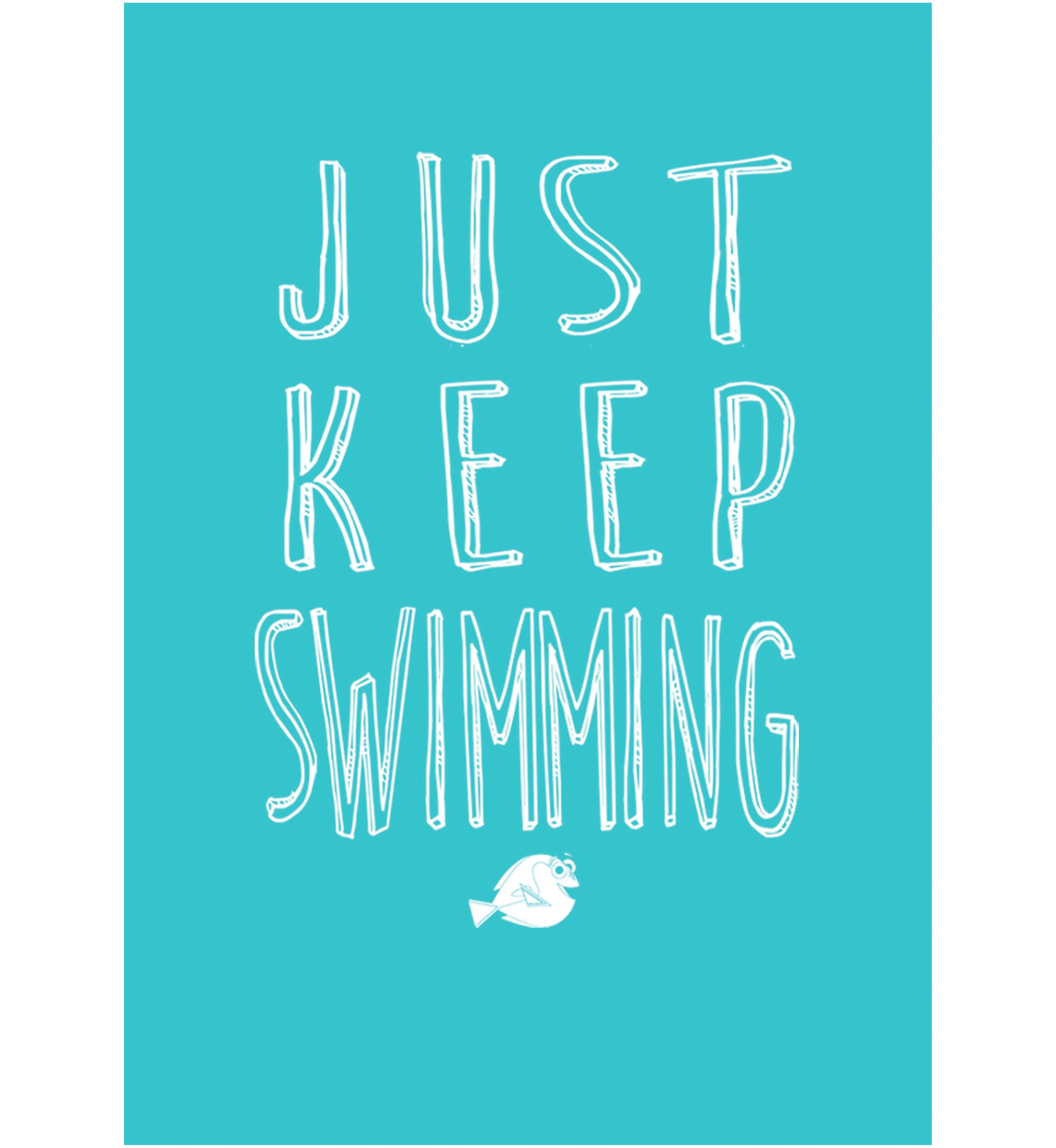 Girls 4-6x  Swimming Graphic T-Shirt