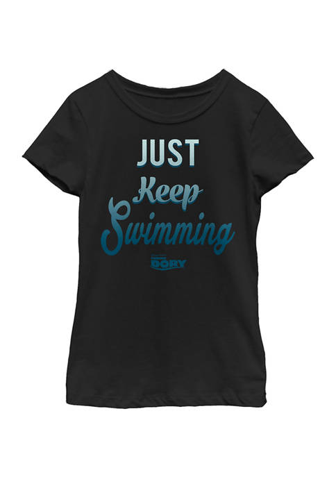 Disney® Girls 4-6x Keep Swimming Graphic T-Shirt