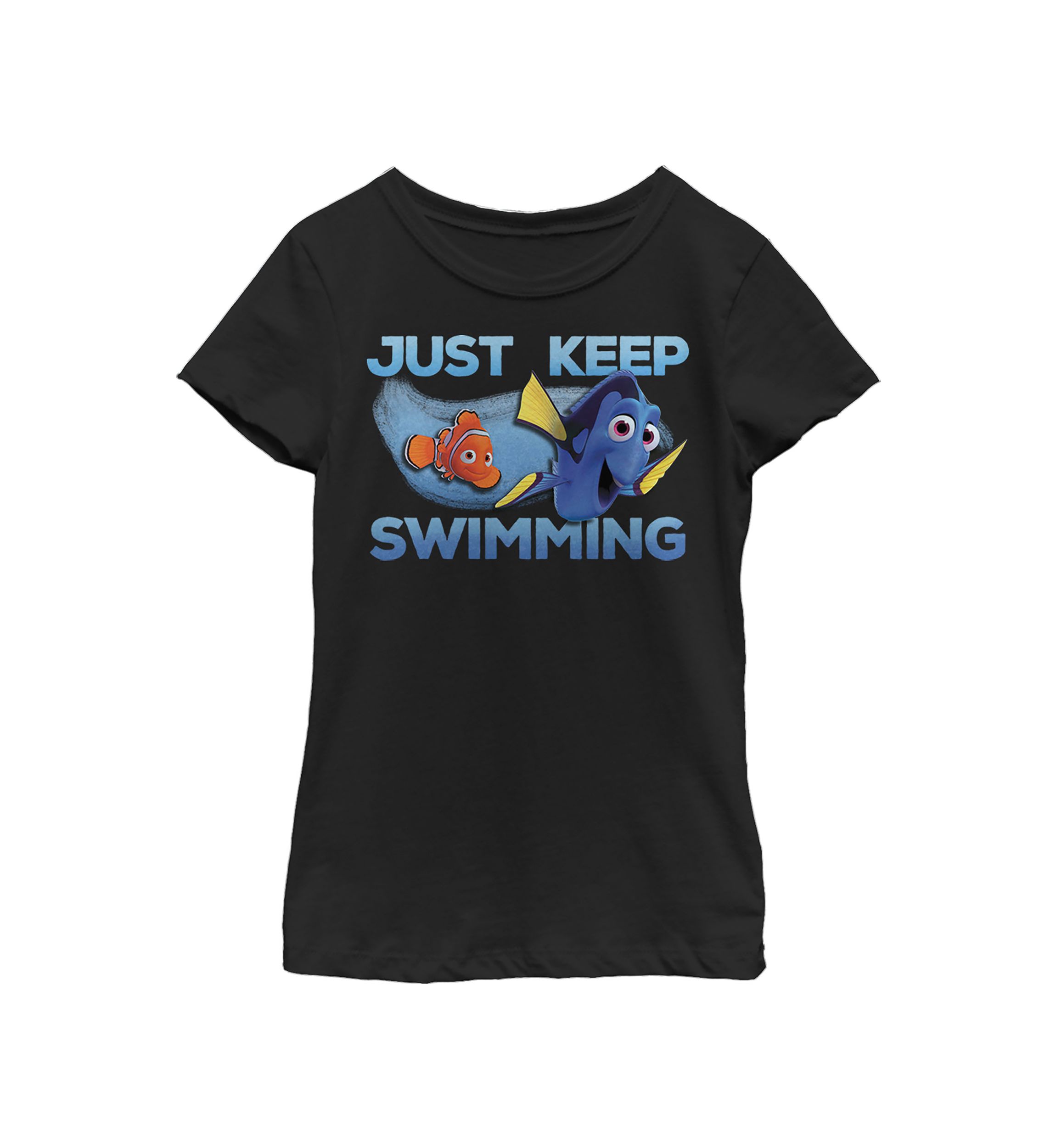 Girls 4-6x  Just Swimming Graphic Top