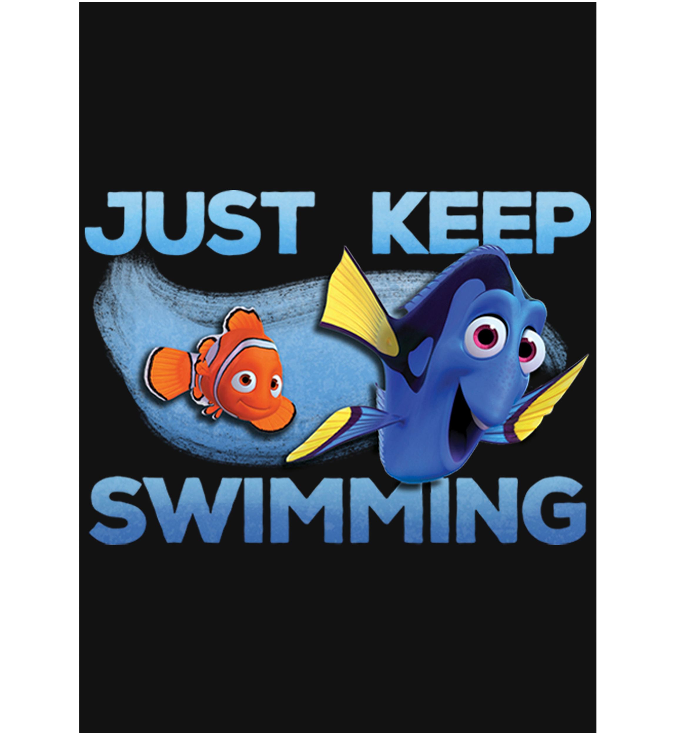 Girls 4-6x  Just Swimming Graphic Top