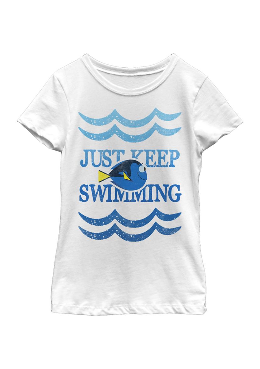 Girls 4-6x  Just Swim Dory Graphic T-Shirt