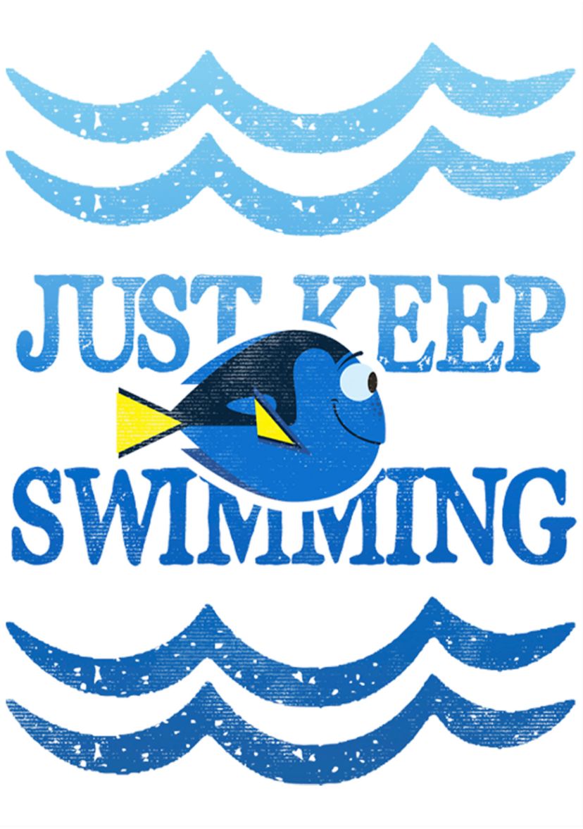 Girls 4-6x  Just Swim Dory Graphic T-Shirt