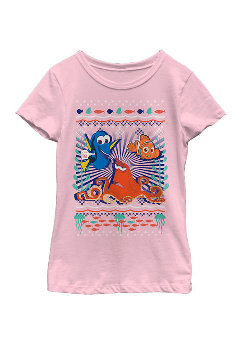 Disney® Girls 4-6x Sea Sweater Graphic T-Shirt