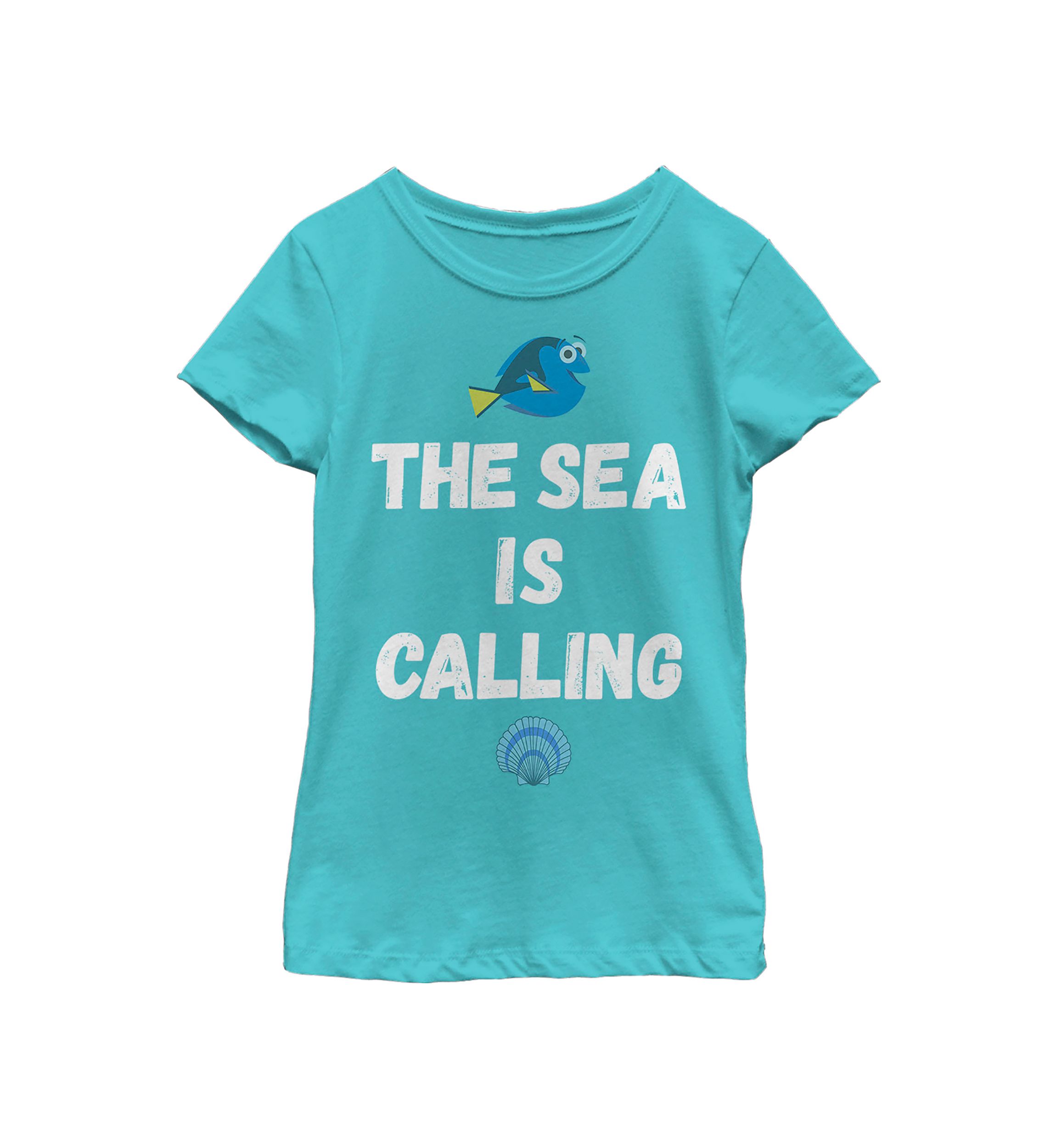  Girls 7-16 The Sea Graphic T-Shirt 