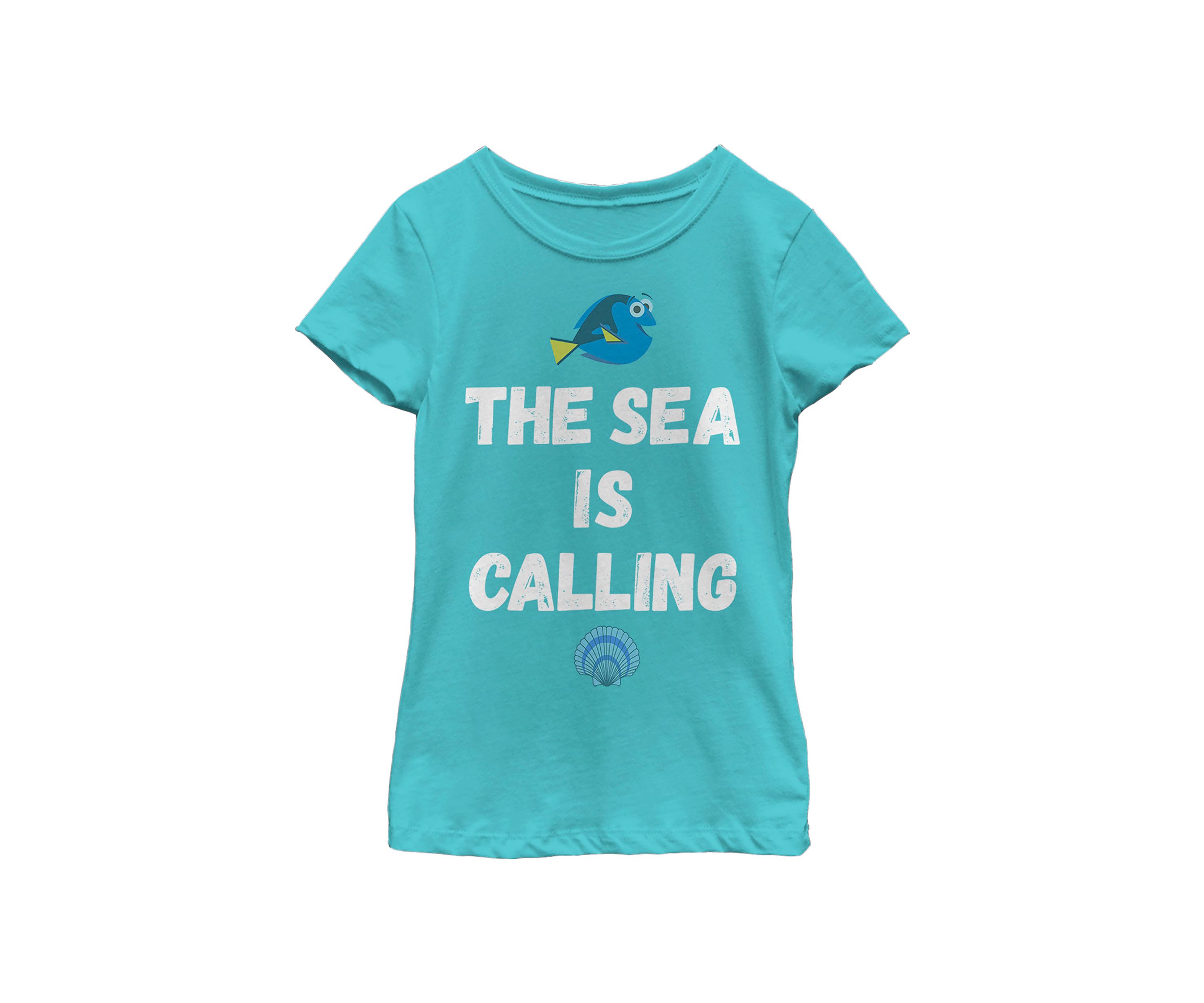  Girls 7-16 The Sea Graphic T-Shirt 