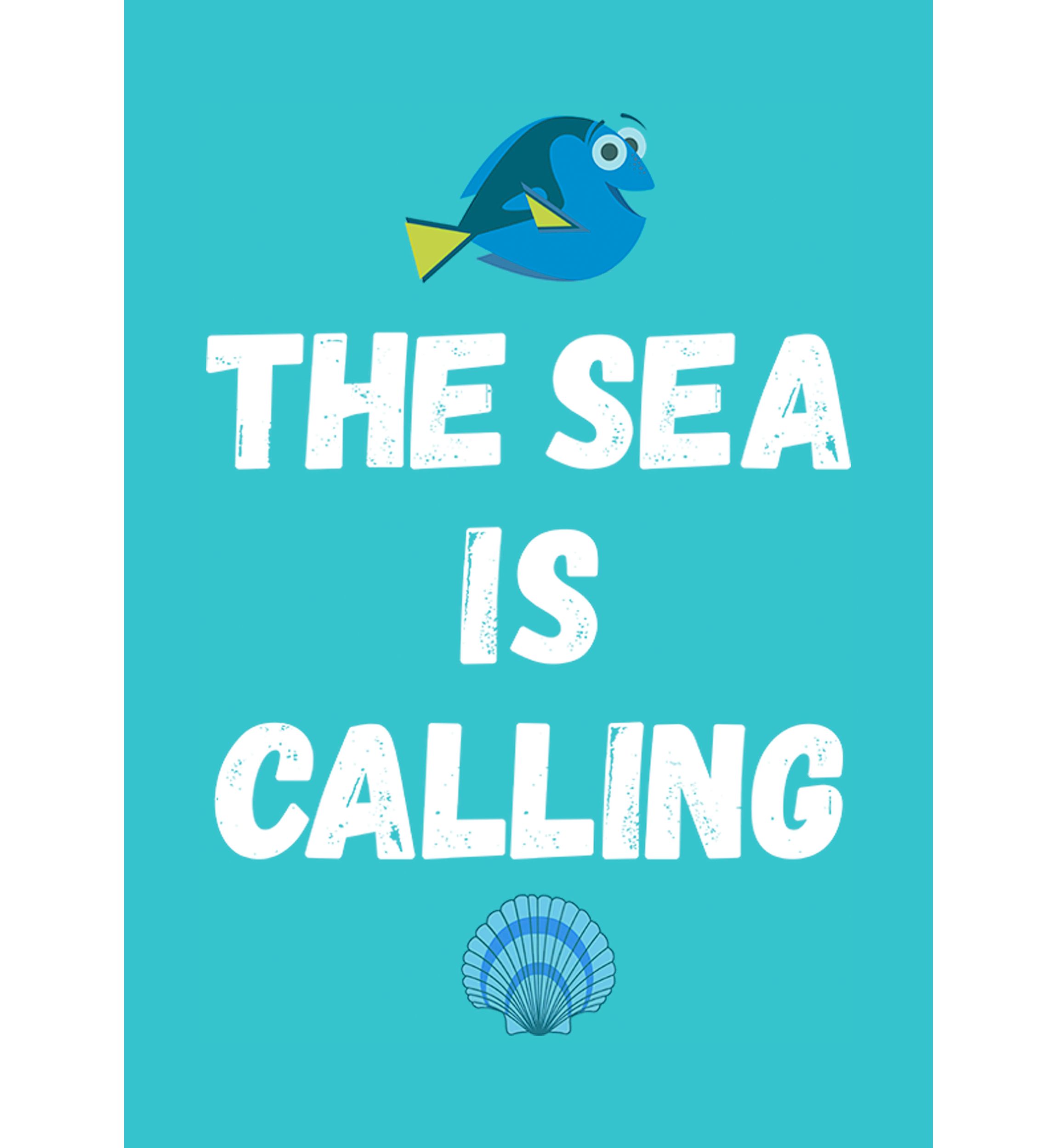  Girls 7-16 The Sea Graphic T-Shirt 