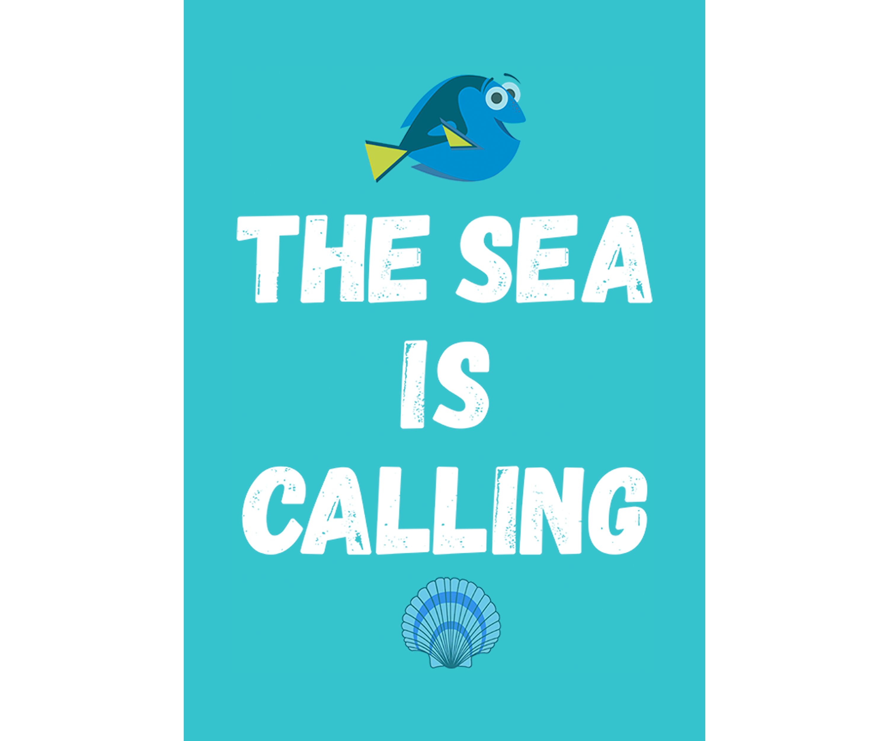  Girls 7-16 The Sea Graphic T-Shirt 