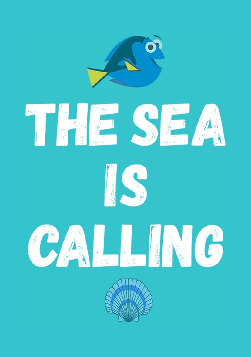  Girls 7-16 The Sea Graphic T-Shirt 