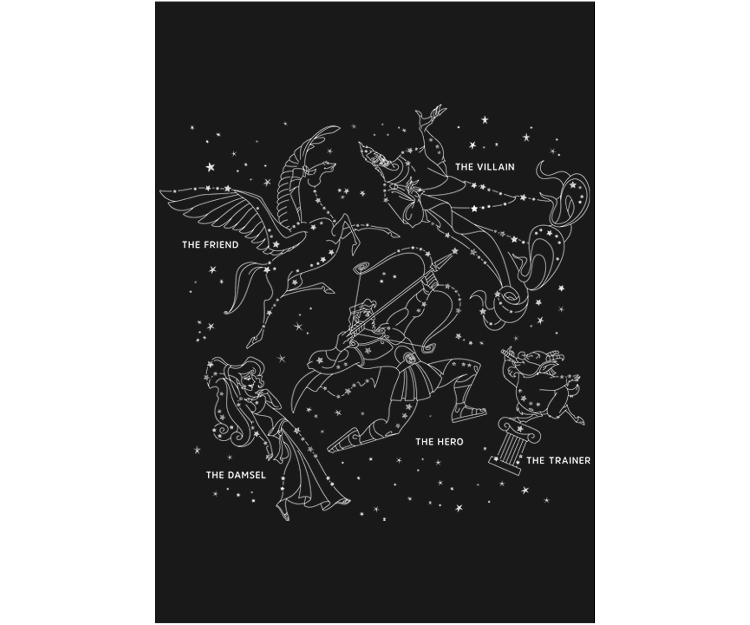 Girls 4-6x   Constellation Graphic T-Shirt