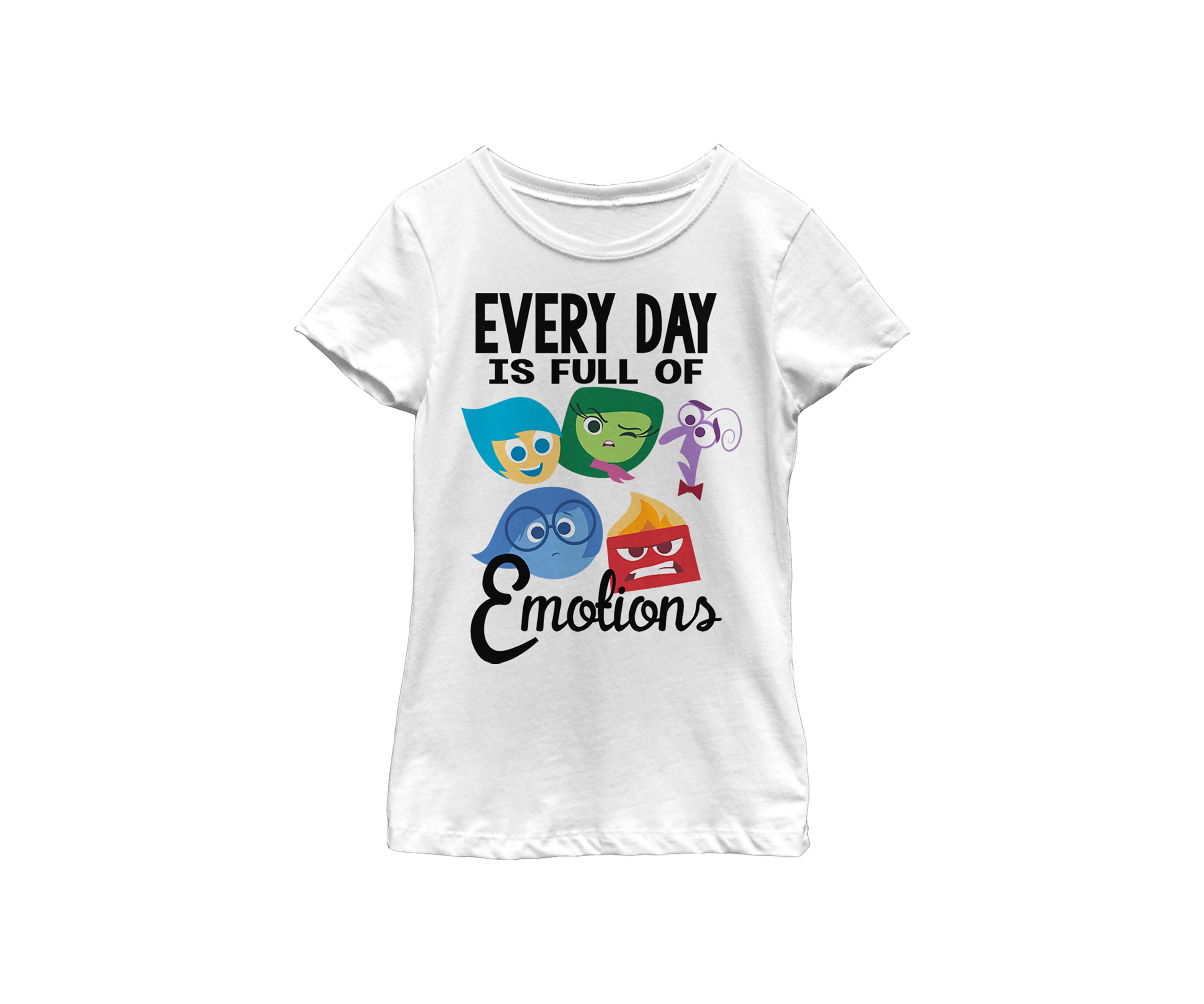 Girls 4-6x Emotions Graphic T-Shirt