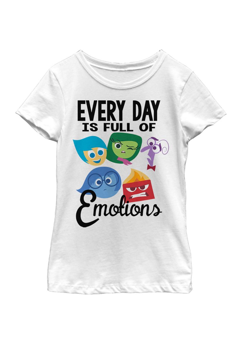 Girls 4-6x Emotions Graphic T-Shirt