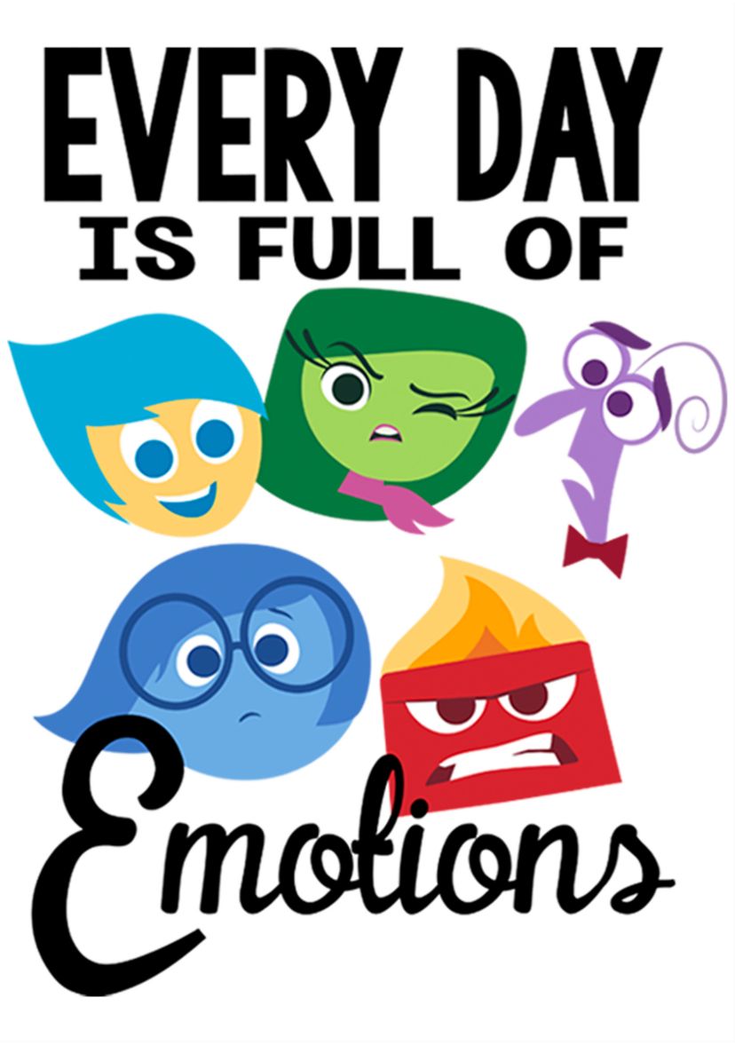 Girls 4-6x Emotions Graphic T-Shirt