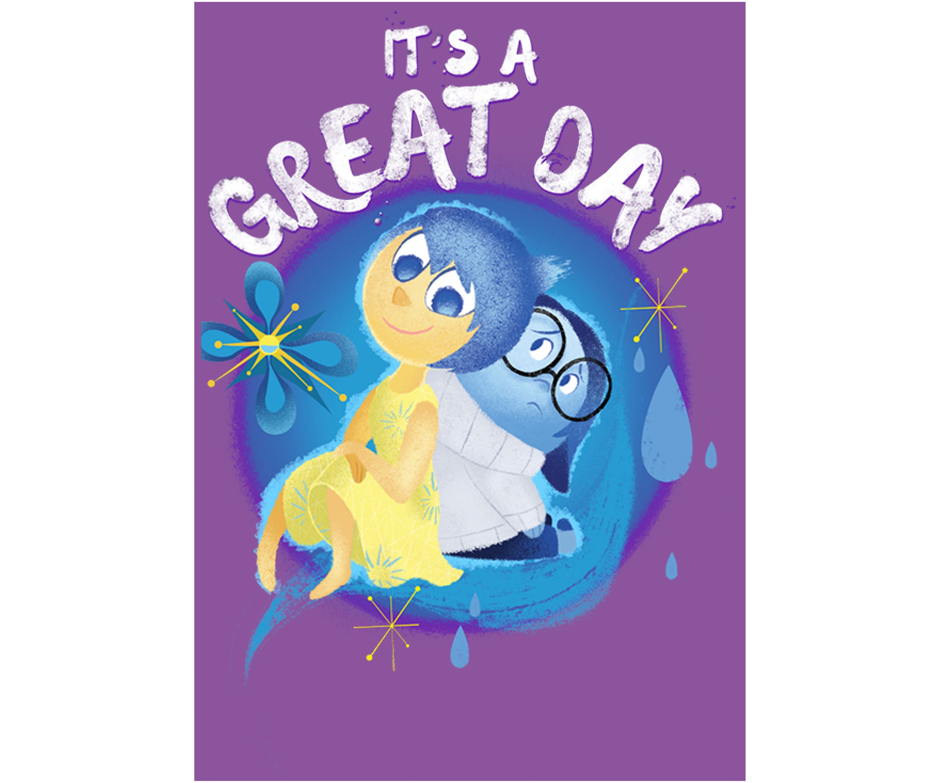  Girls 7-16 Great Day Graphic T-Shirt 