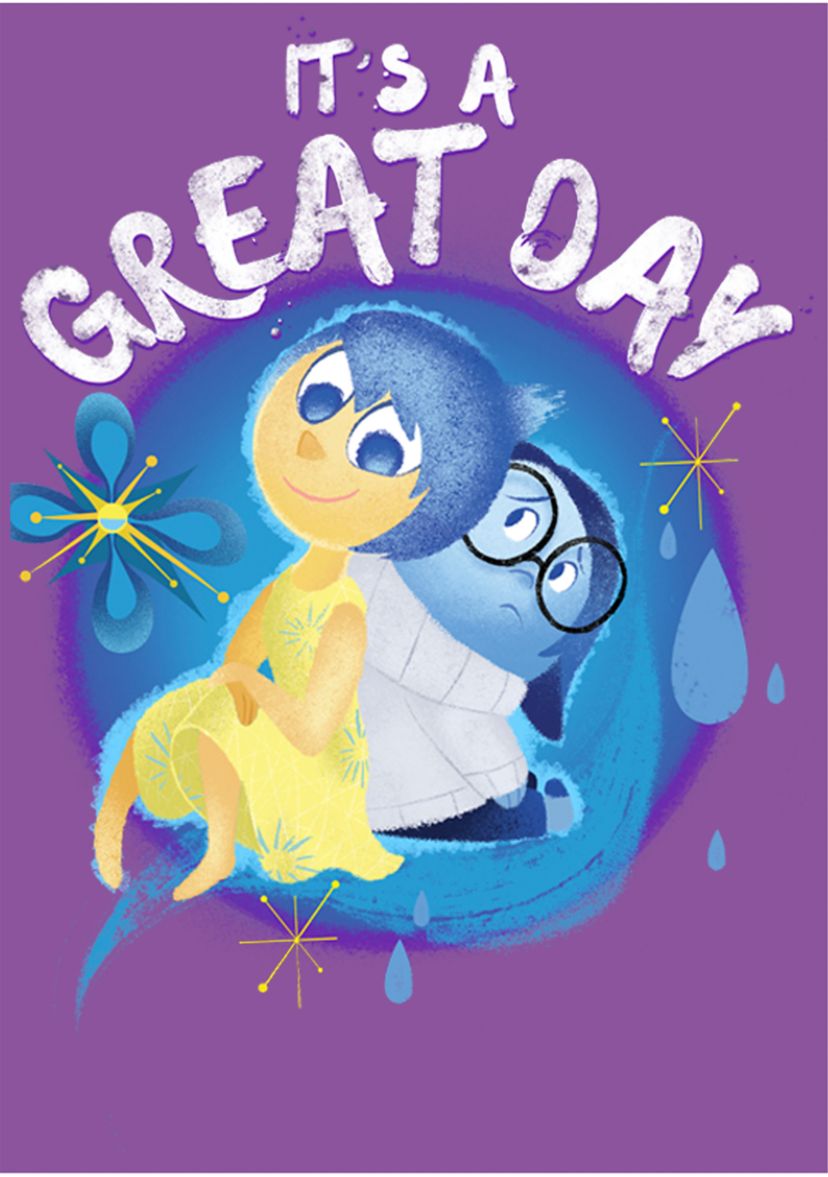  Girls 7-16 Great Day Graphic T-Shirt 