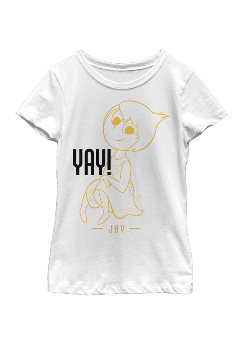 Girls 4-6x  Yay Joy Graphic Top
