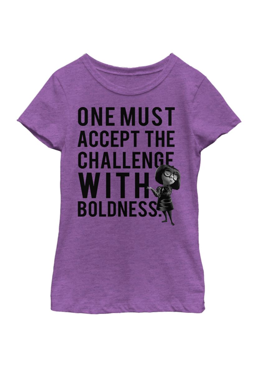 Girls 4-6x   With Boldness Graphic Top