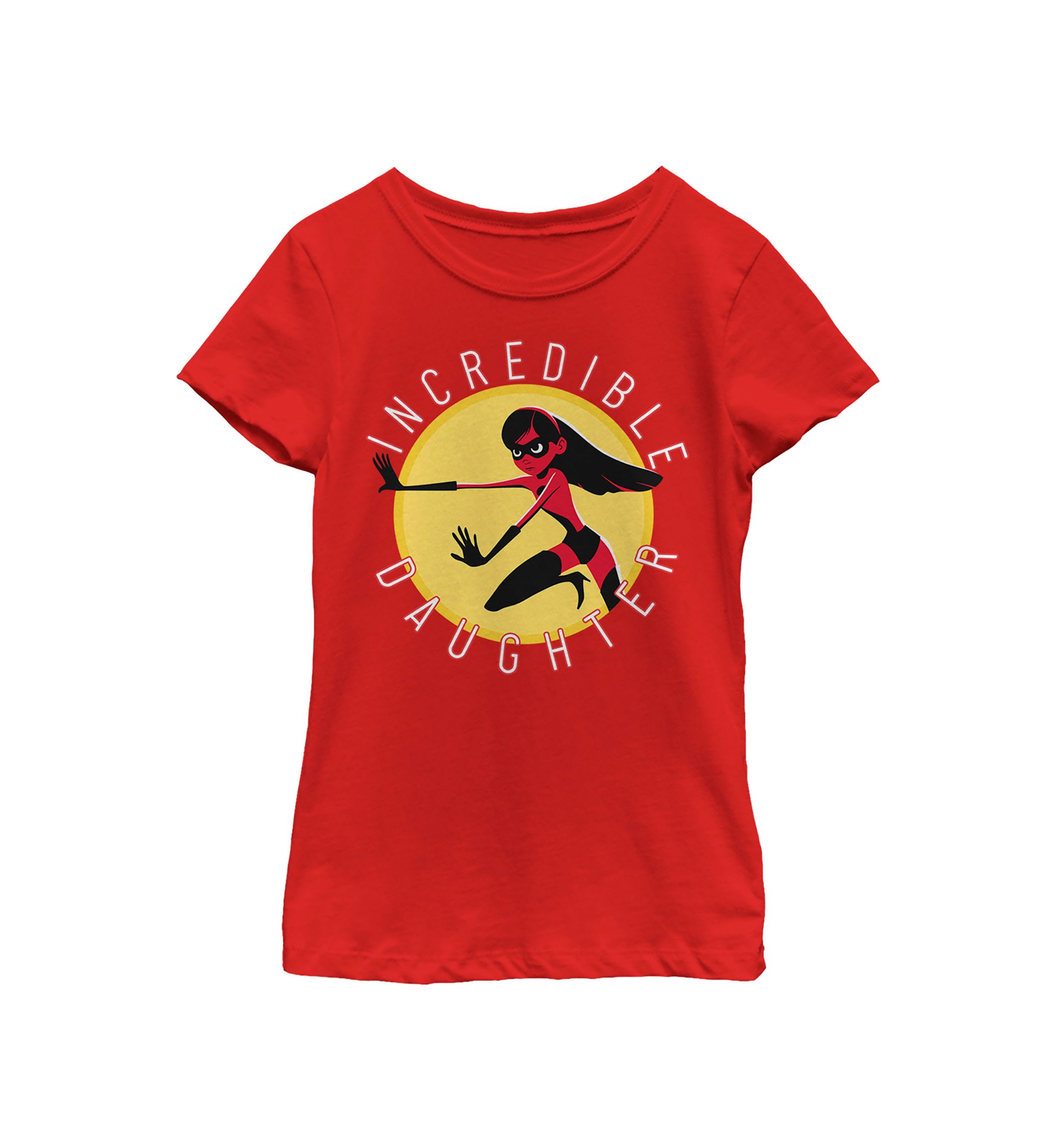 Girls 4-6x Incredible Daughter Circle Graphic T-Shirt