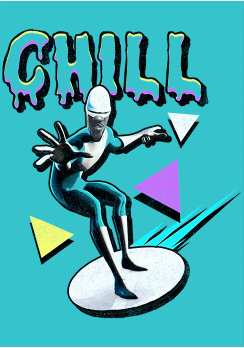 Girls 4-6x   Chill Graphic Top