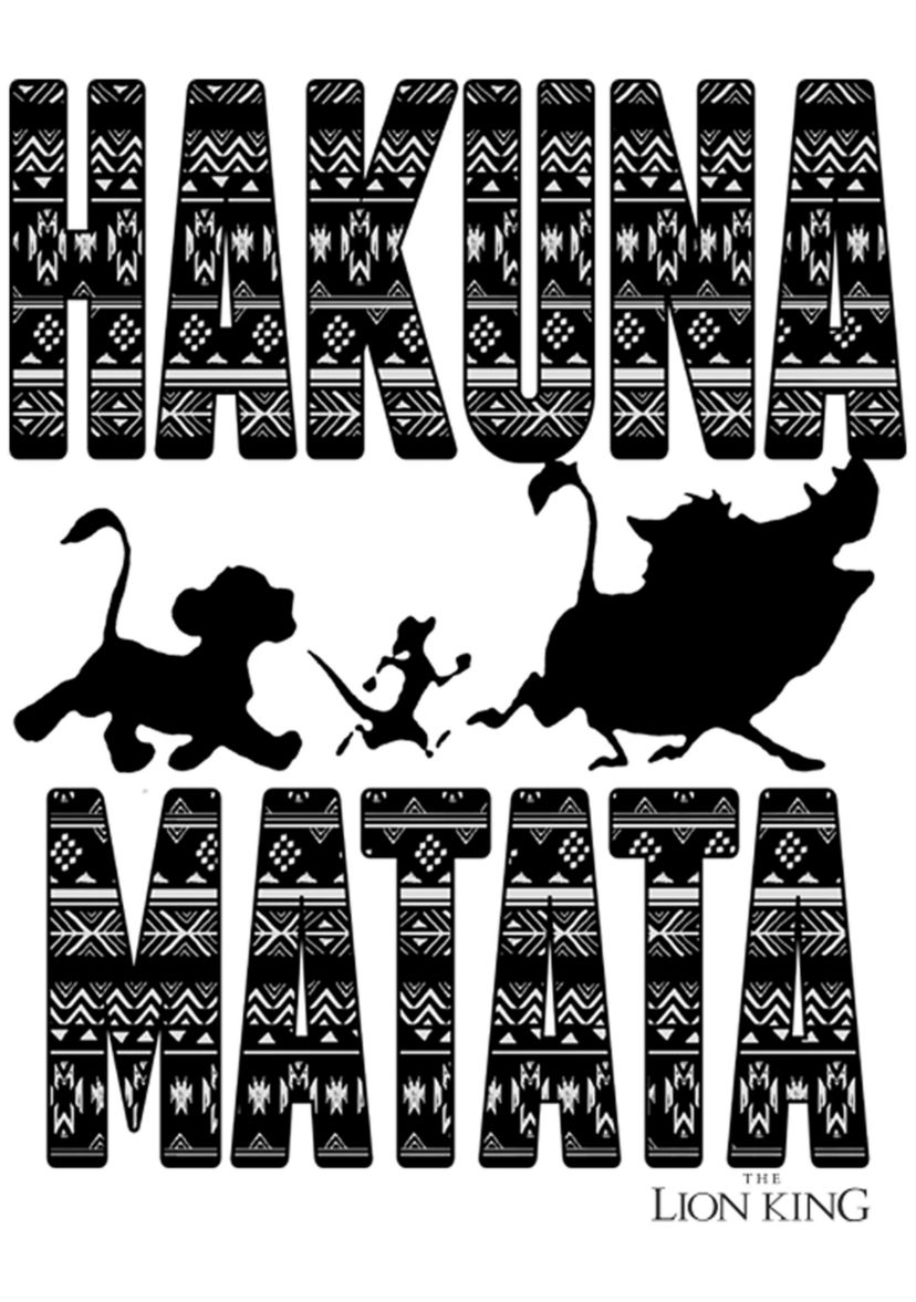 Girls 4-6x  Hakuna Print Graphic T-Shirt