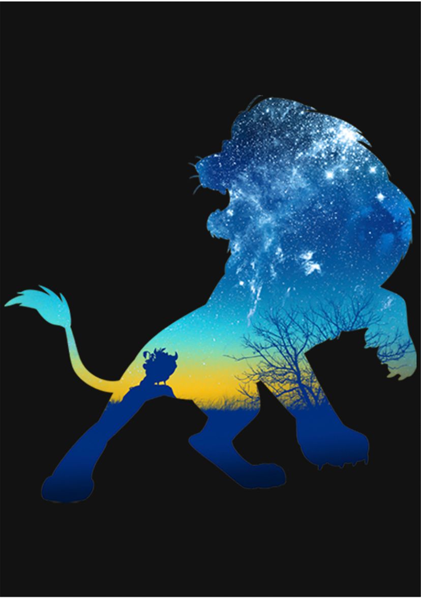 Girls 4-6x  Simba_Sky Graphic T-Shirt