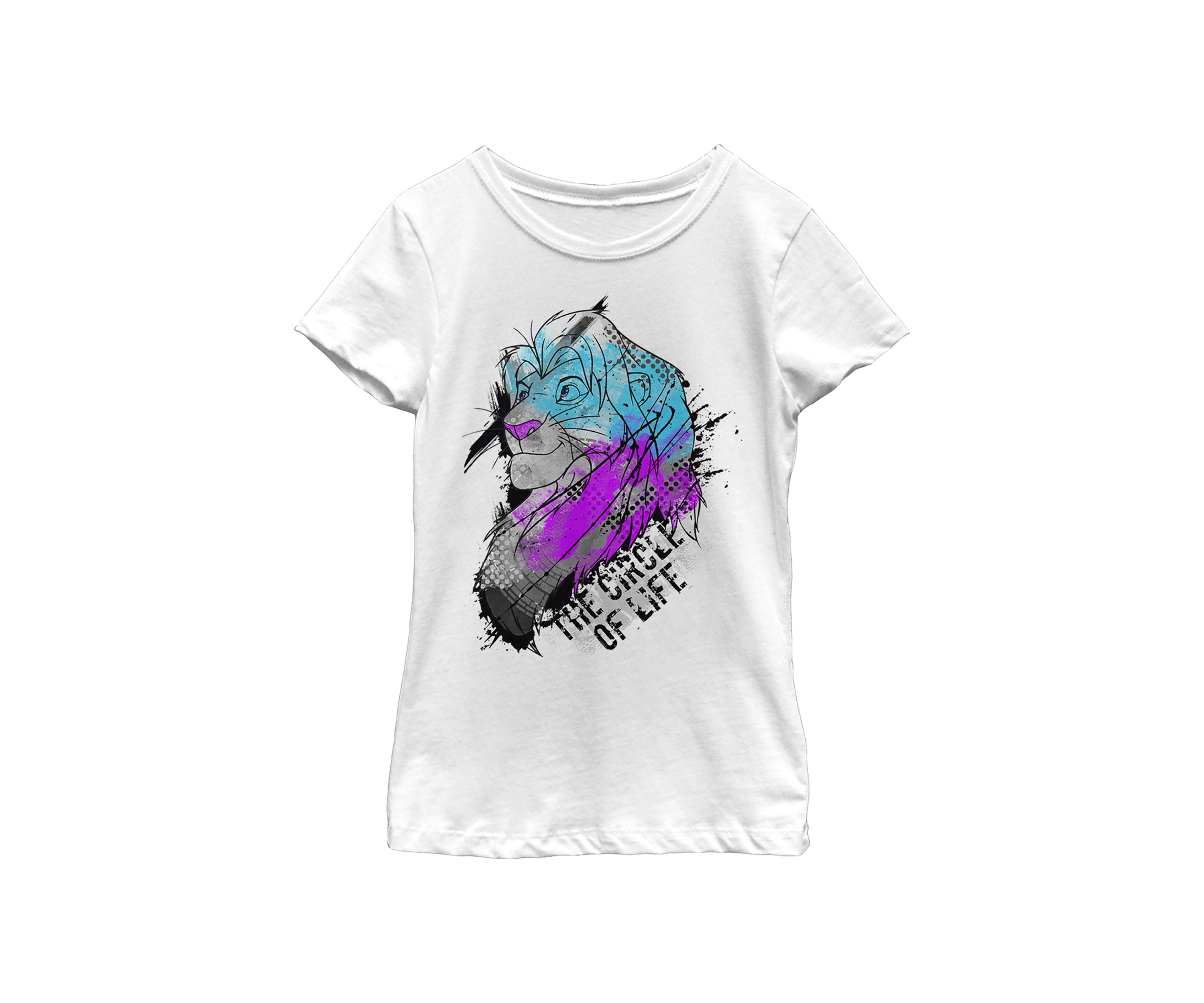 Girls 4-6x  Paint King Graphic T-Shirt