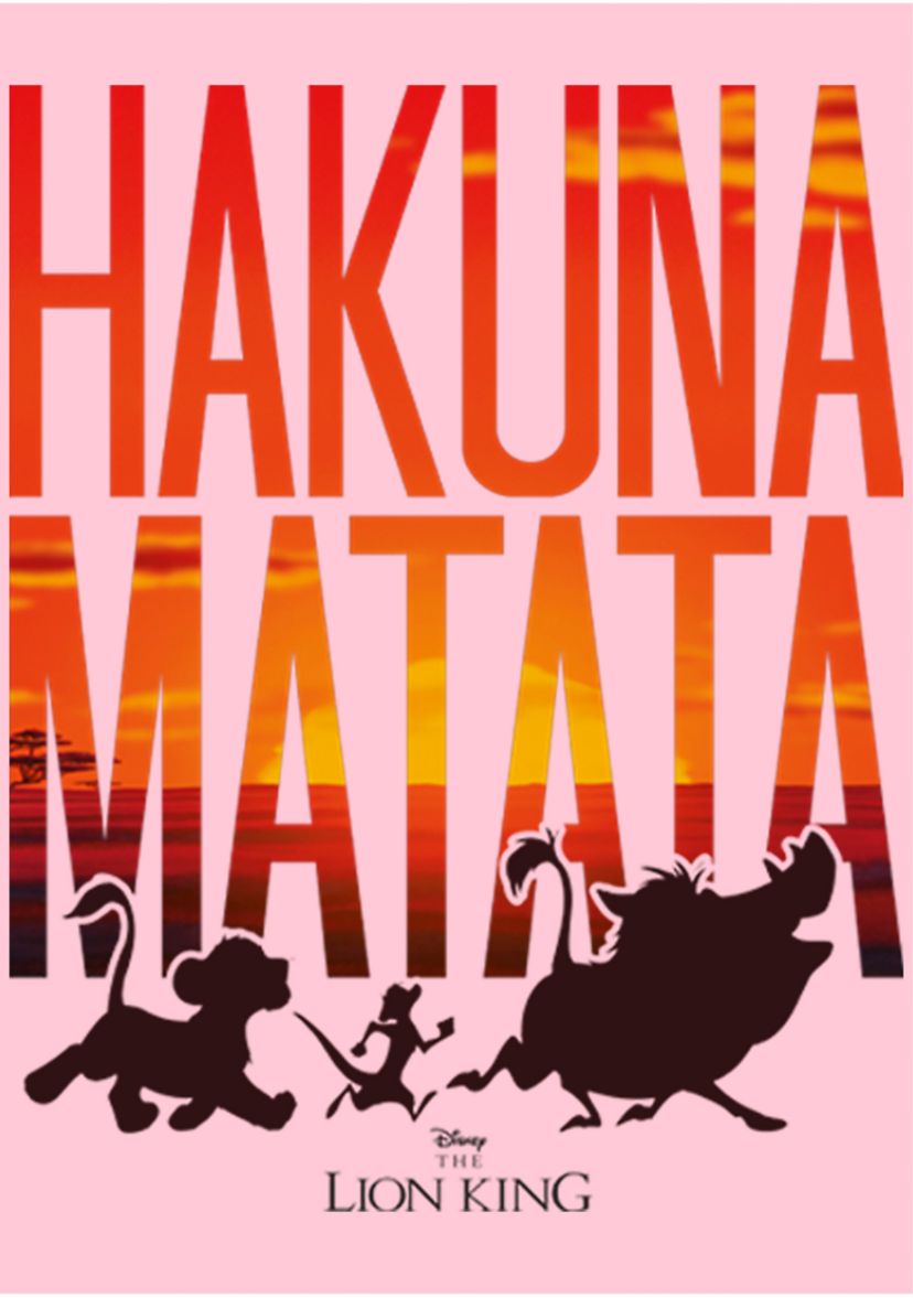 Girls 4-6x  Sunset Matata Graphic T-Shirt