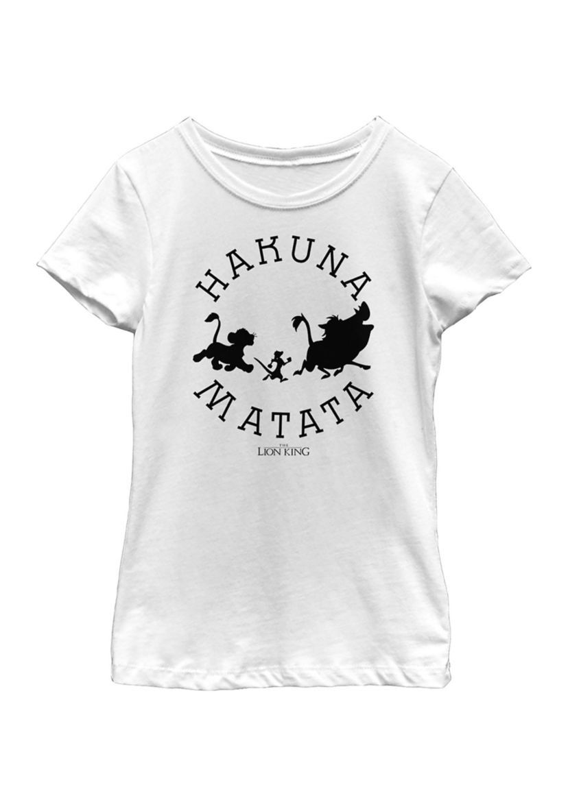 Girls 4-6x  Hakuna Round Graphic T-Shirt