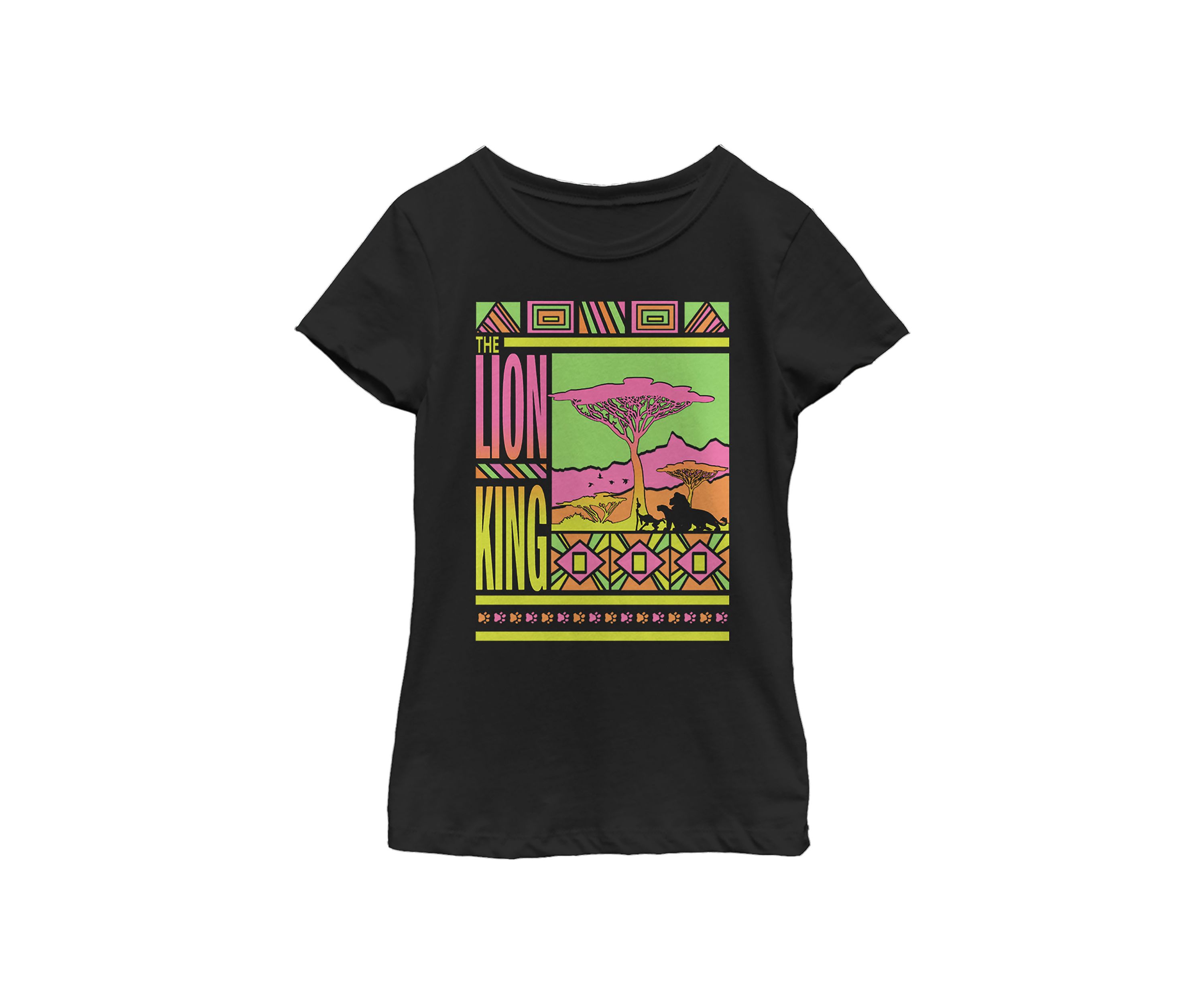 Girls 4-6x  Wave King Graphic Top