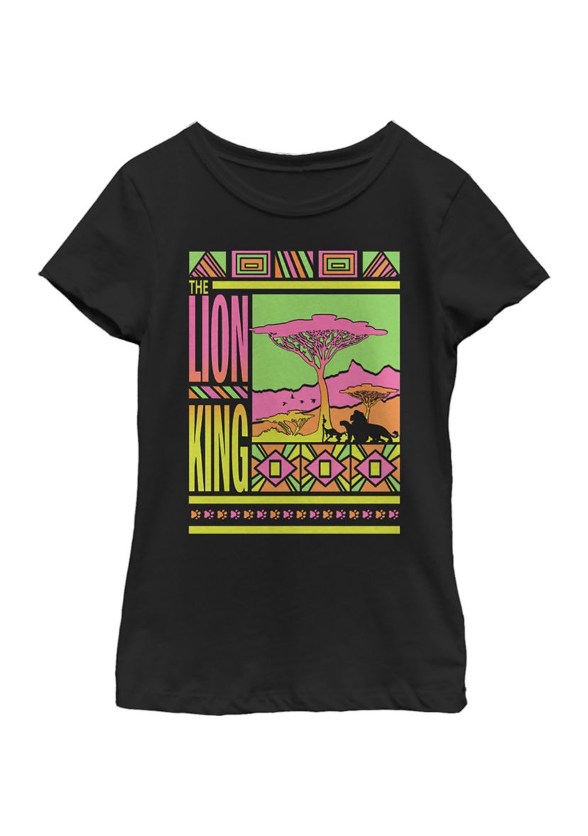 Girls 4-6x  Wave King Graphic Top