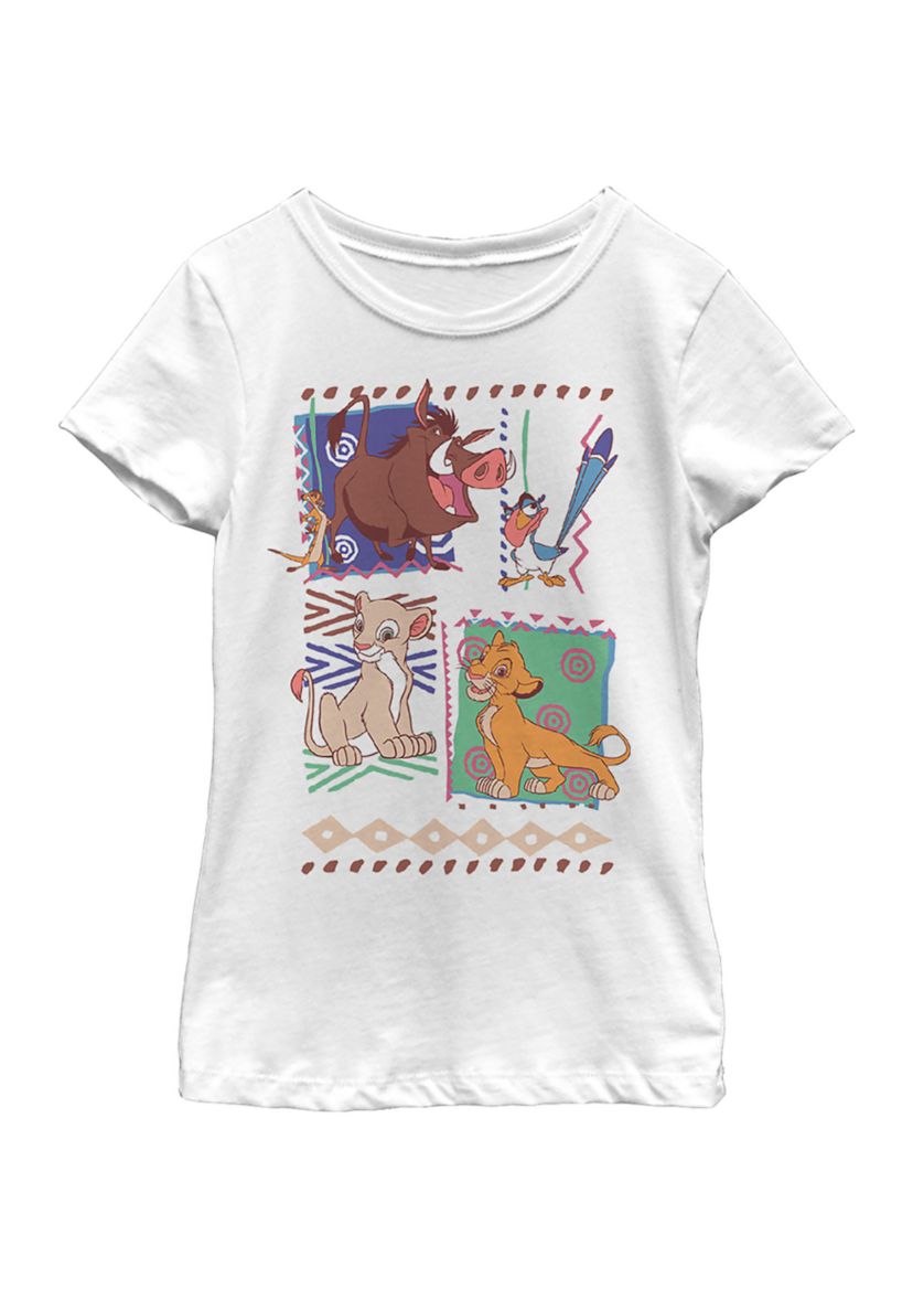 Girls 4-6x  LK Blanket Graphic Top