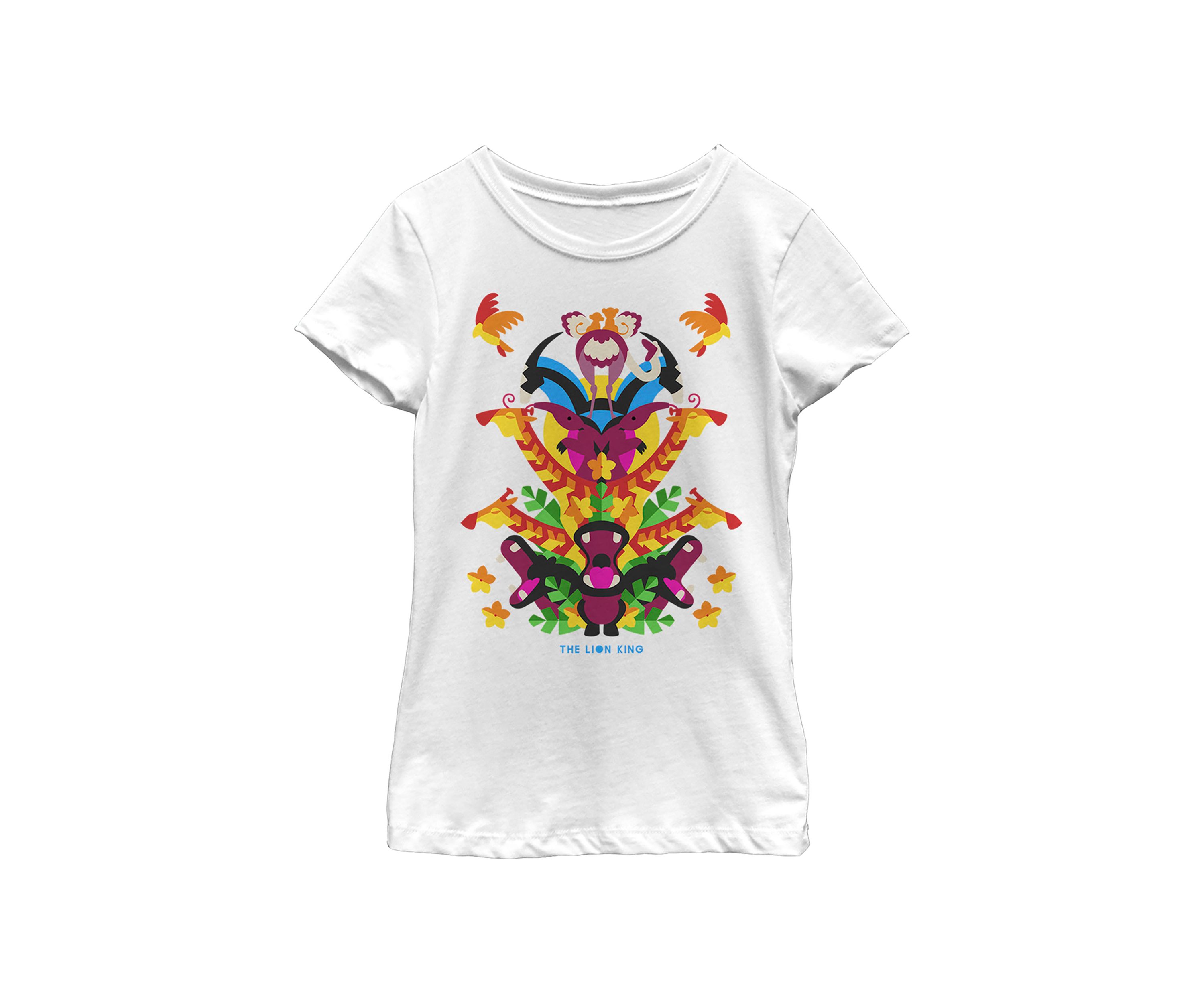 Girls 4-6x Animal Tower Graphic T-Shirt