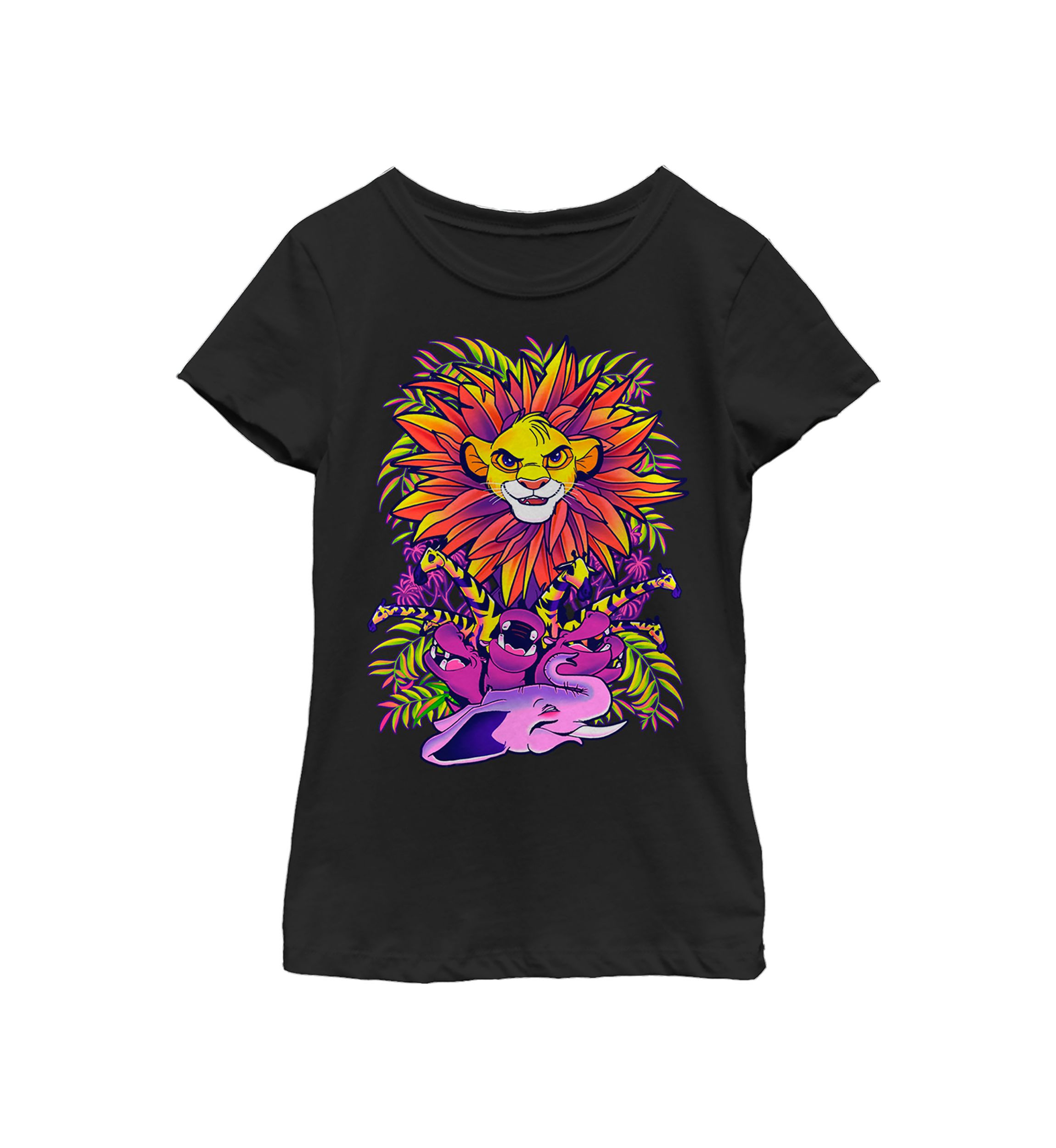 Girls 4-6x  HYPER COLOR KING Graphic Top