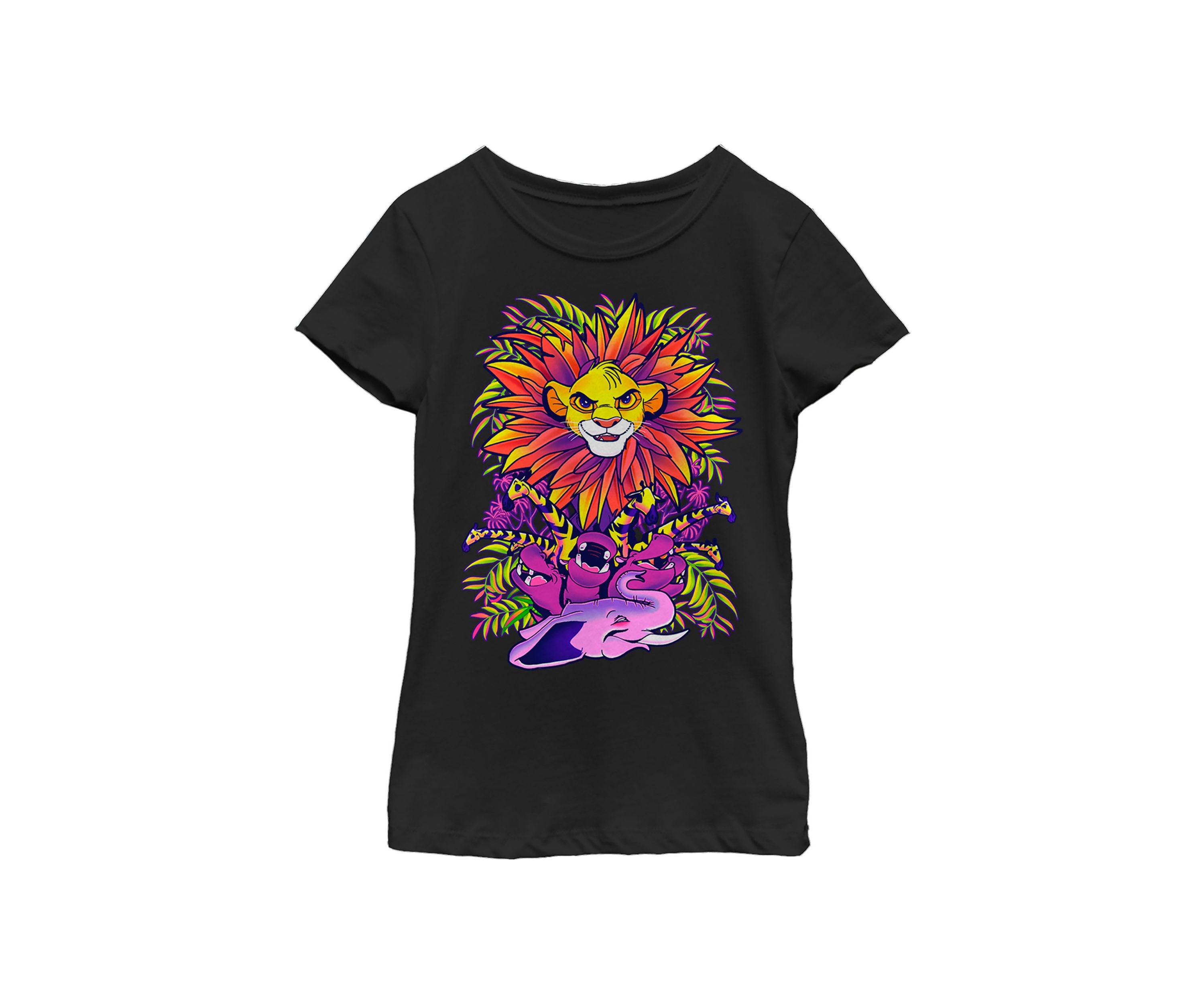 Girls 4-6x  HYPER COLOR KING Graphic Top