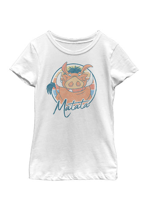 Disney® Girls 4-6x Matata Graphic T-Shirt