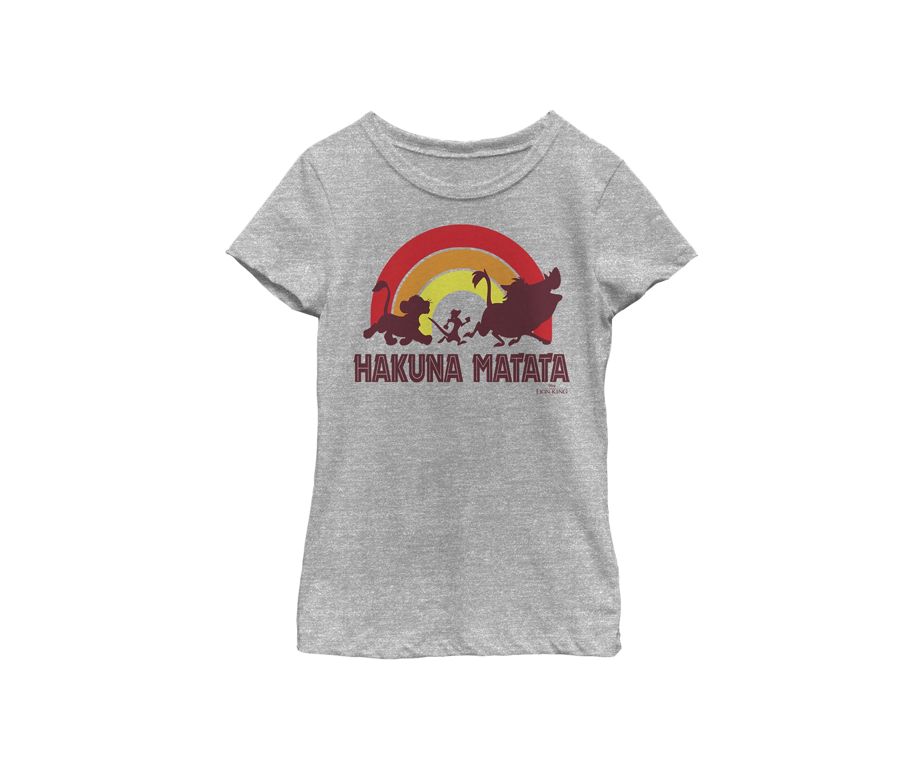 Girls 4-6x  Hakuna Rainbow Graphic T-Shirt