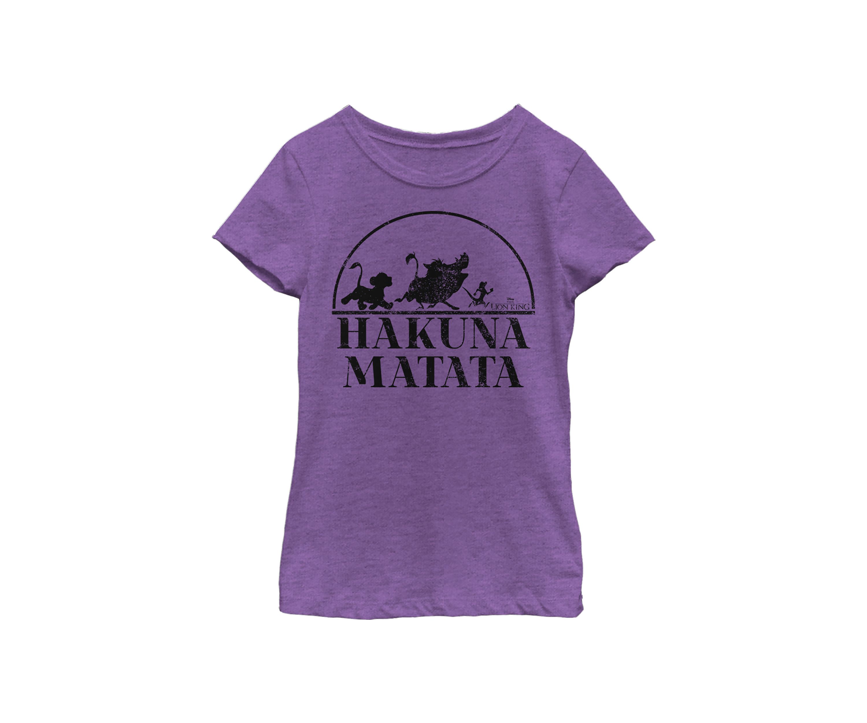 Girls 4-6x  Hakuna Serif Graphic T-Shirt