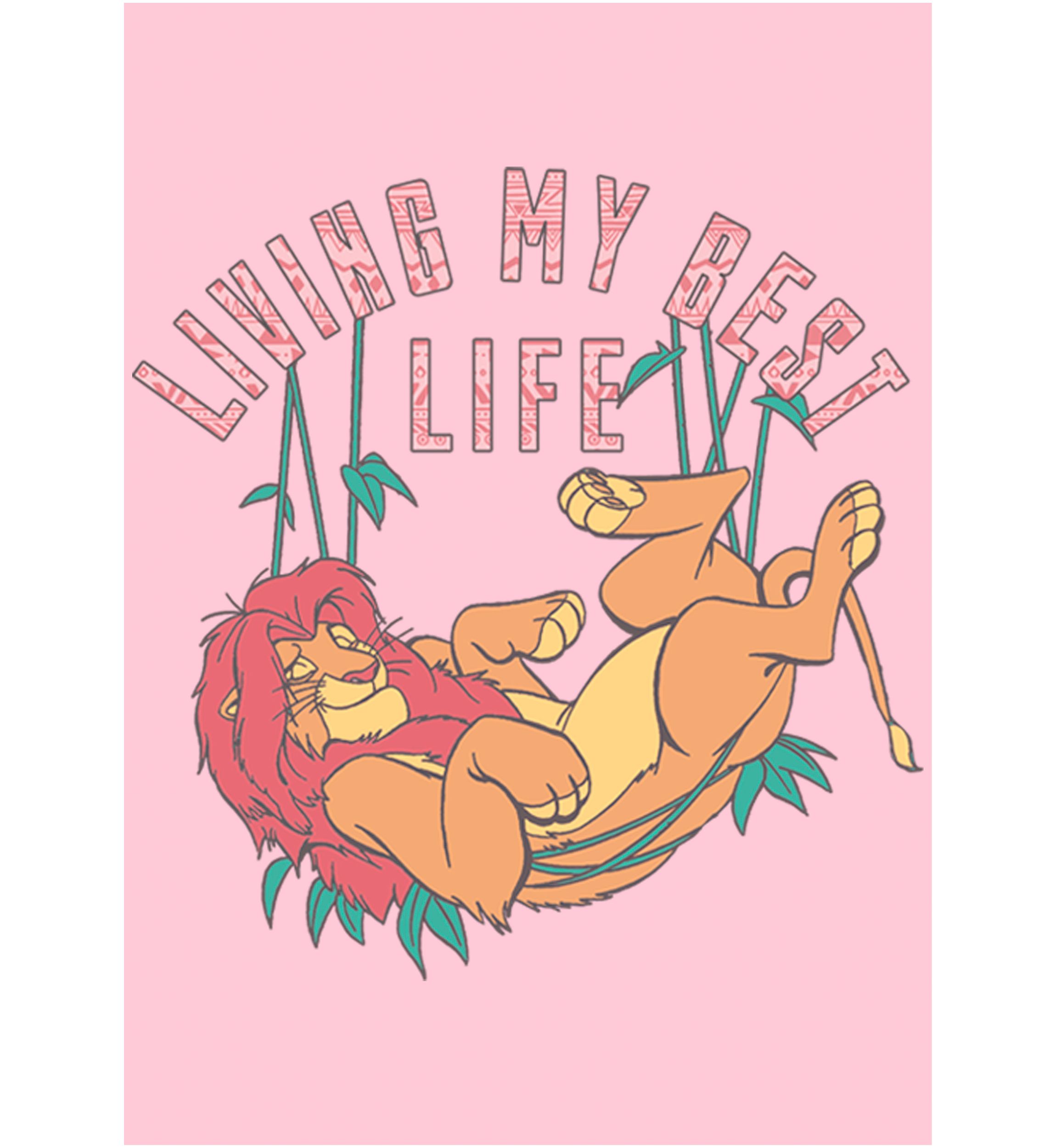 Girls 4-6x  Best Lion Graphic T-Shirt