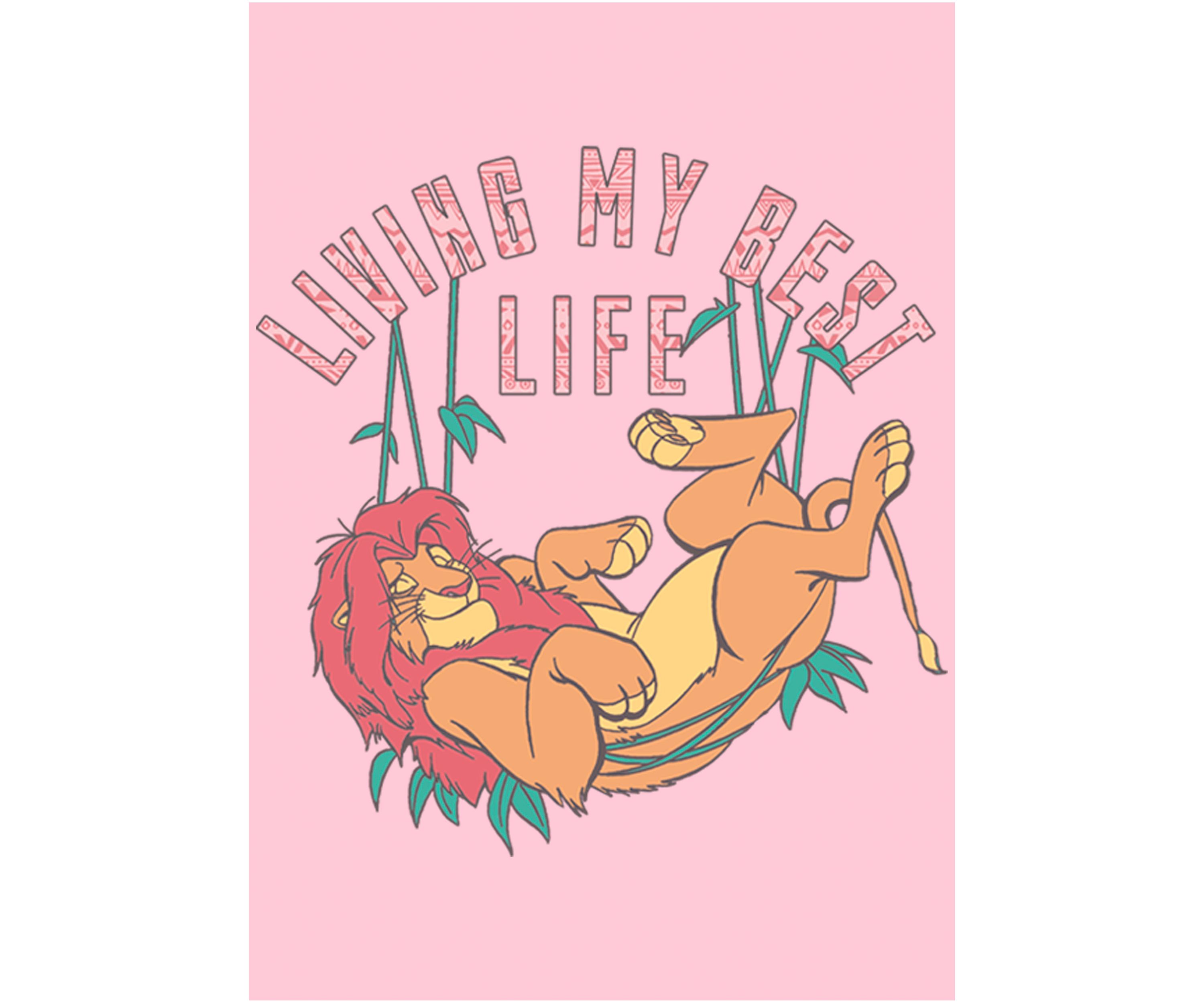 Girls 4-6x  Best Lion Graphic T-Shirt