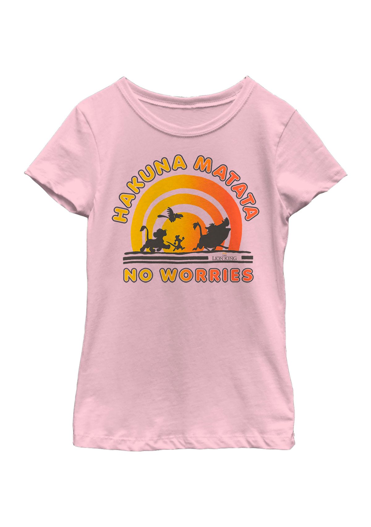 Girls 4-6x No Worries Graphic T-Shirt