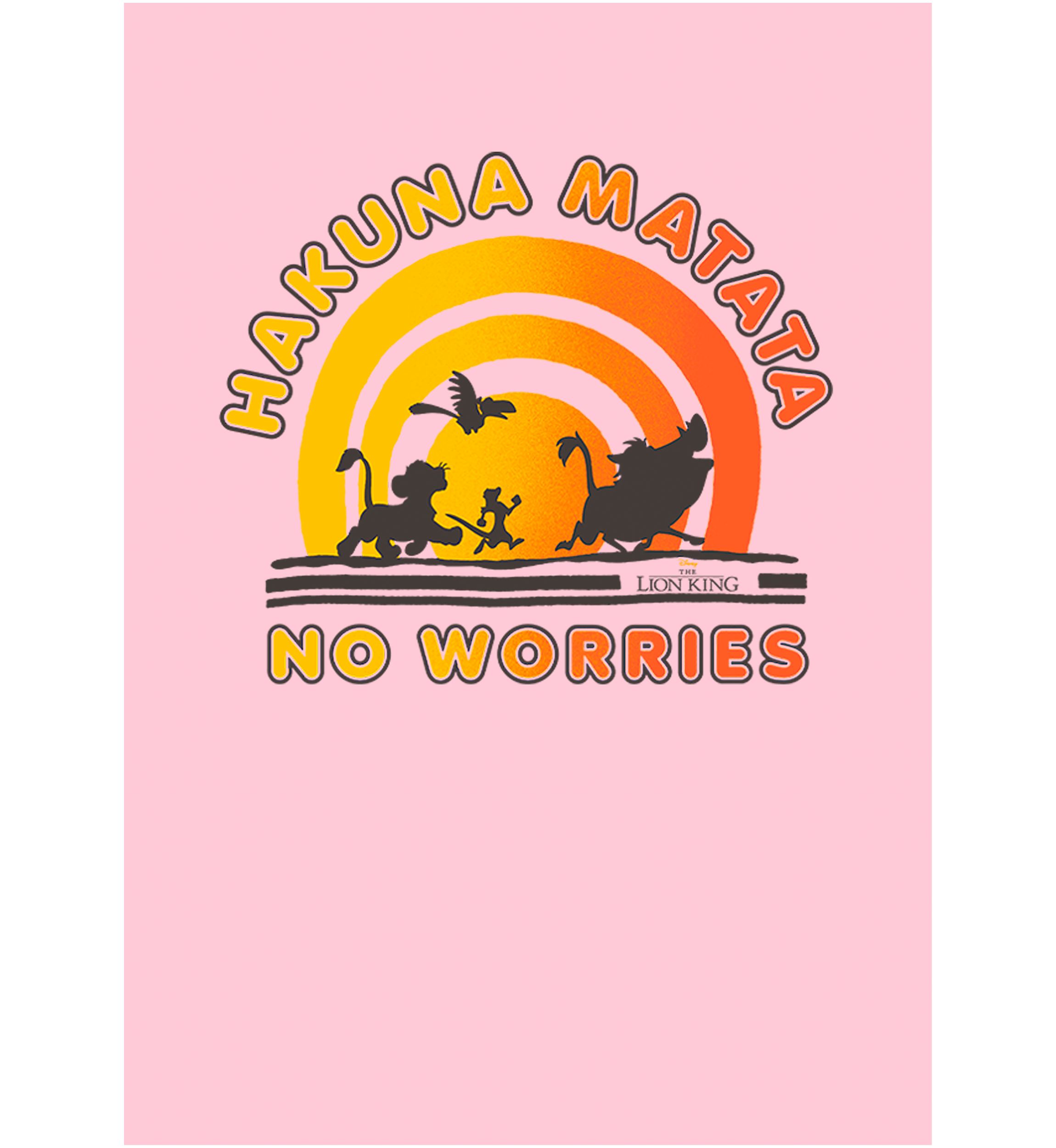 Girls 4-6x No Worries Graphic T-Shirt