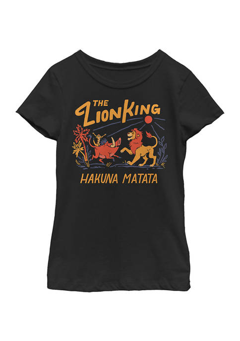 Disney® Girls 4-6x Lion Dance Graphic T-Shirt