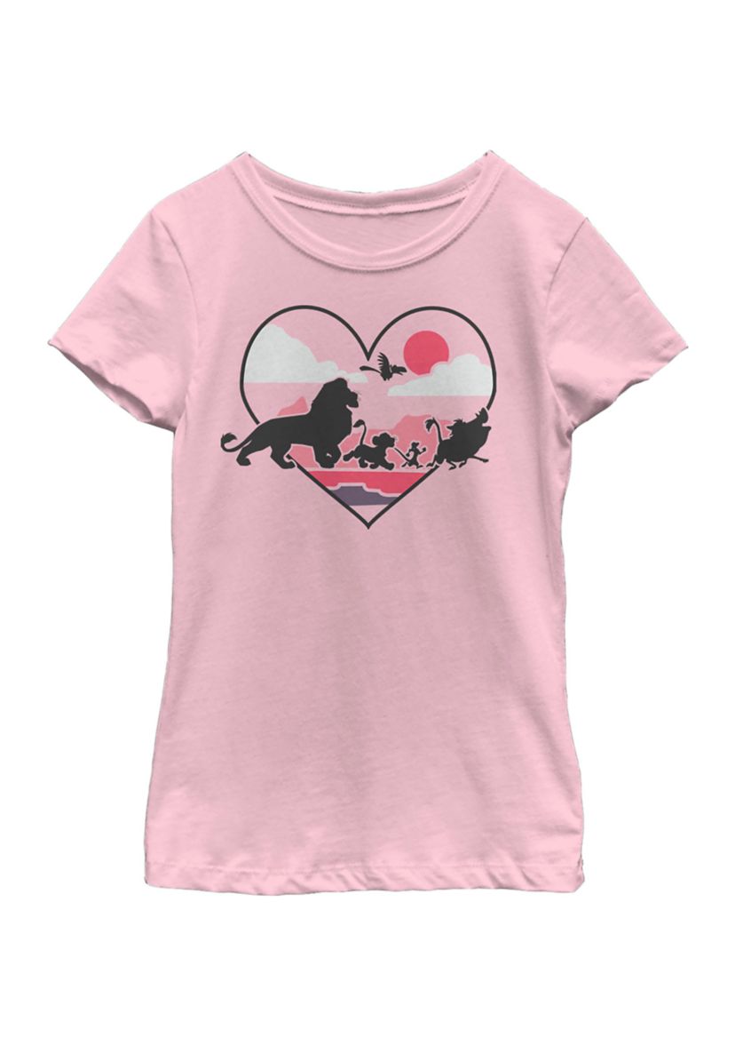 Girls 4-6x  College Lines Graphic T-Shirt